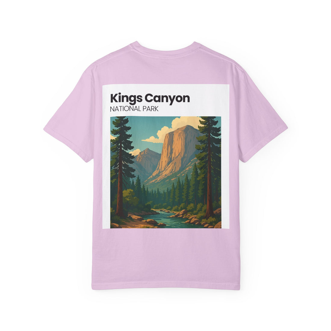 Kings Canyon National Park landscape T-Shirt | vintage park poster tee