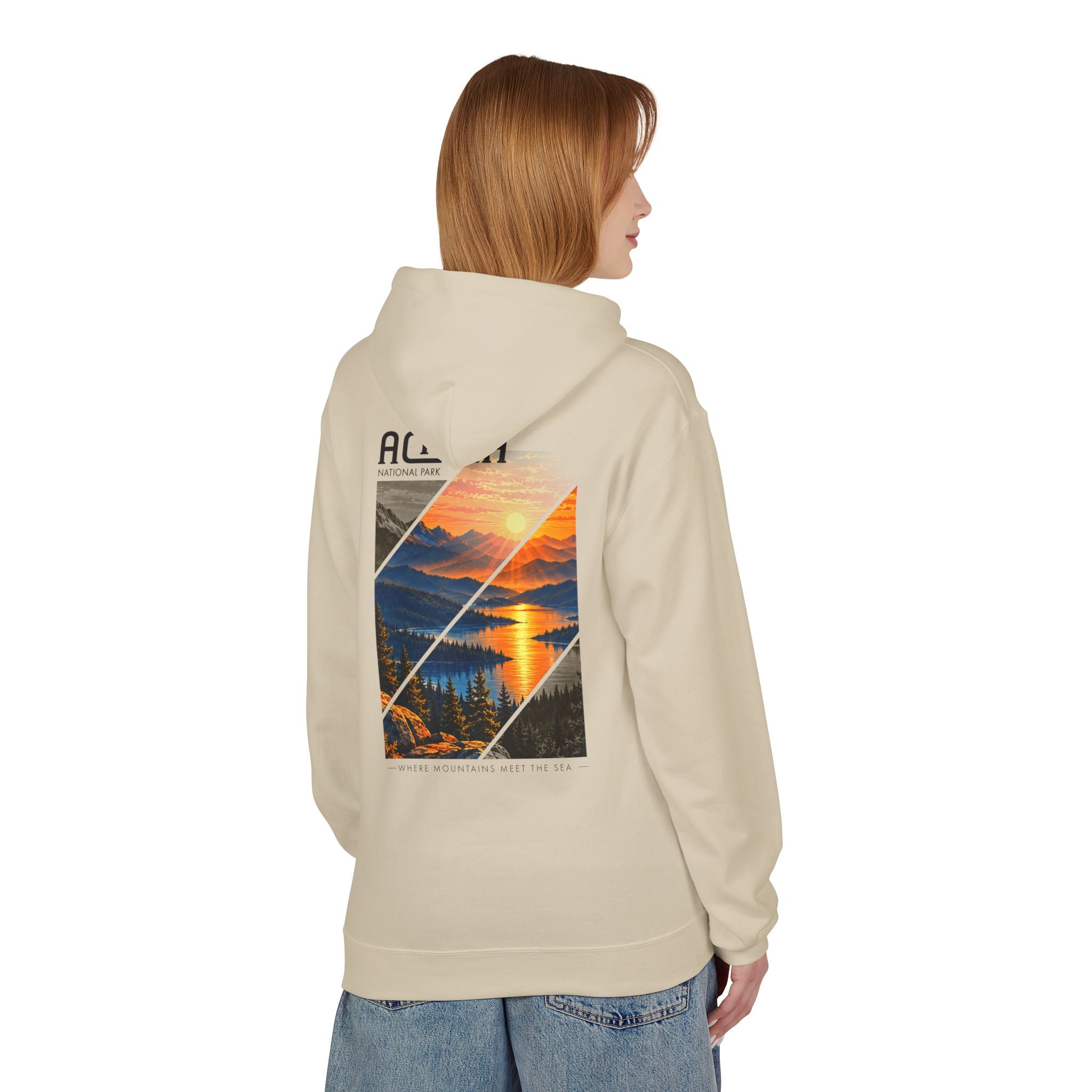 Acadia National Park Sunrise Graphic Hoodie