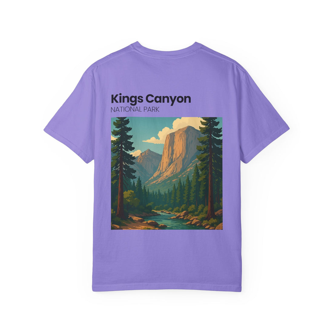 Kings Canyon National Park landscape T-Shirt | vintage park poster tee