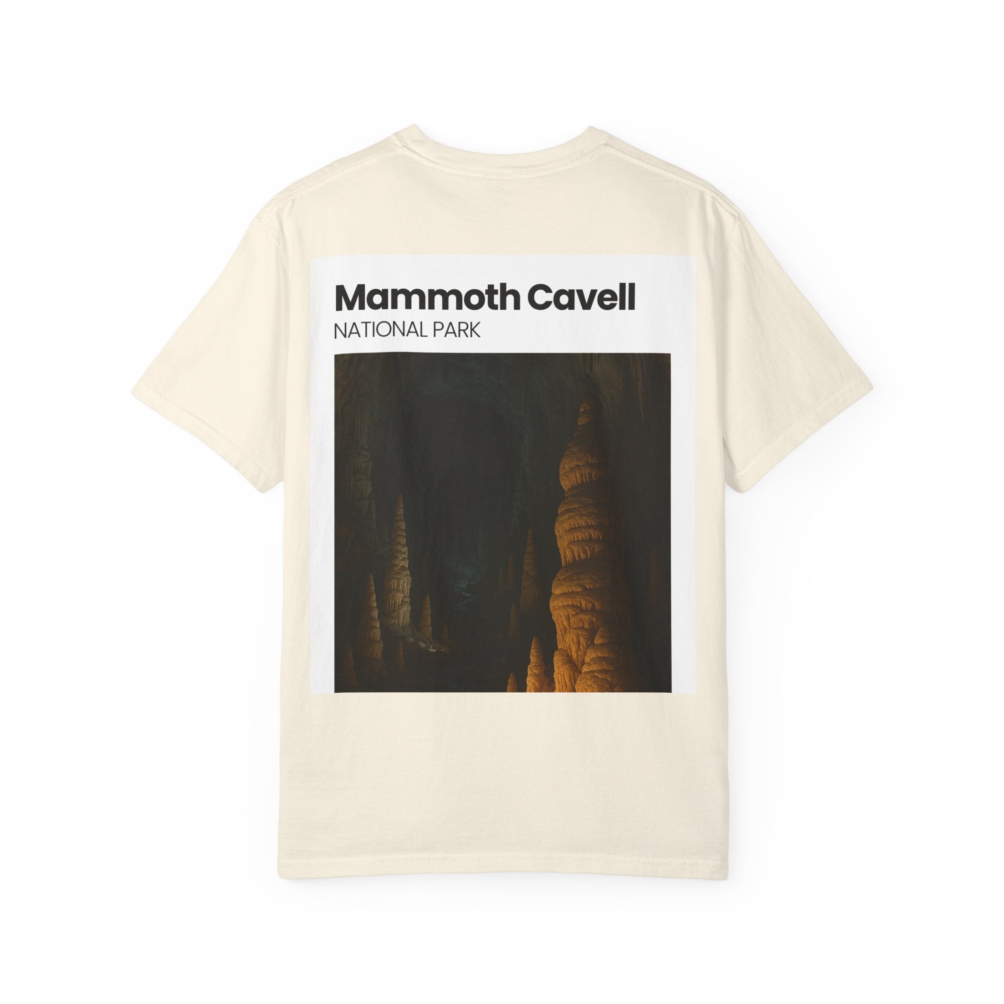 Mammoth Cavell National Park T-shirt | Cave Stalactite Photo Tee