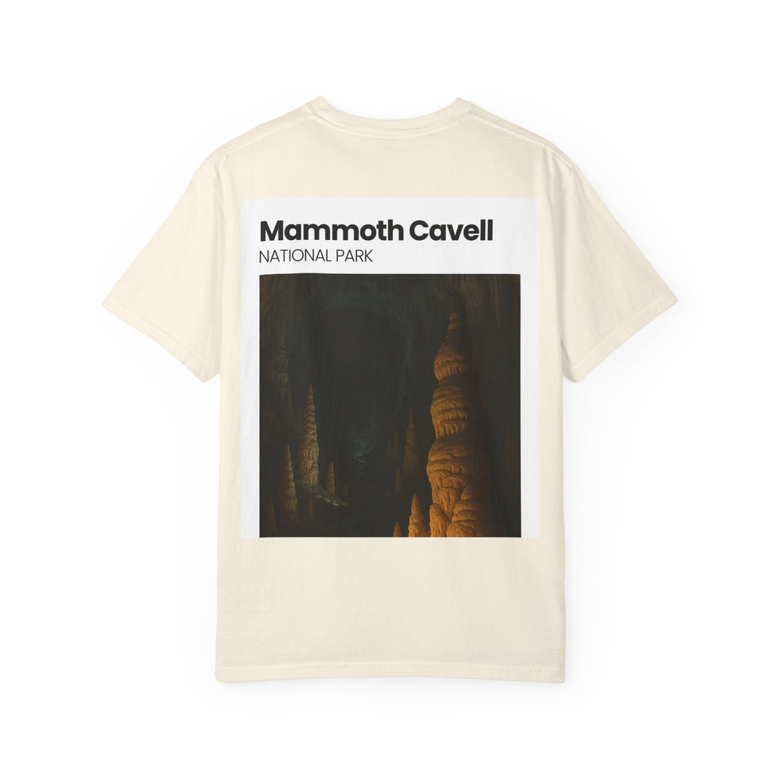 Mammoth Cavell National Park T-shirt | Cave Stalactite Photo Tee