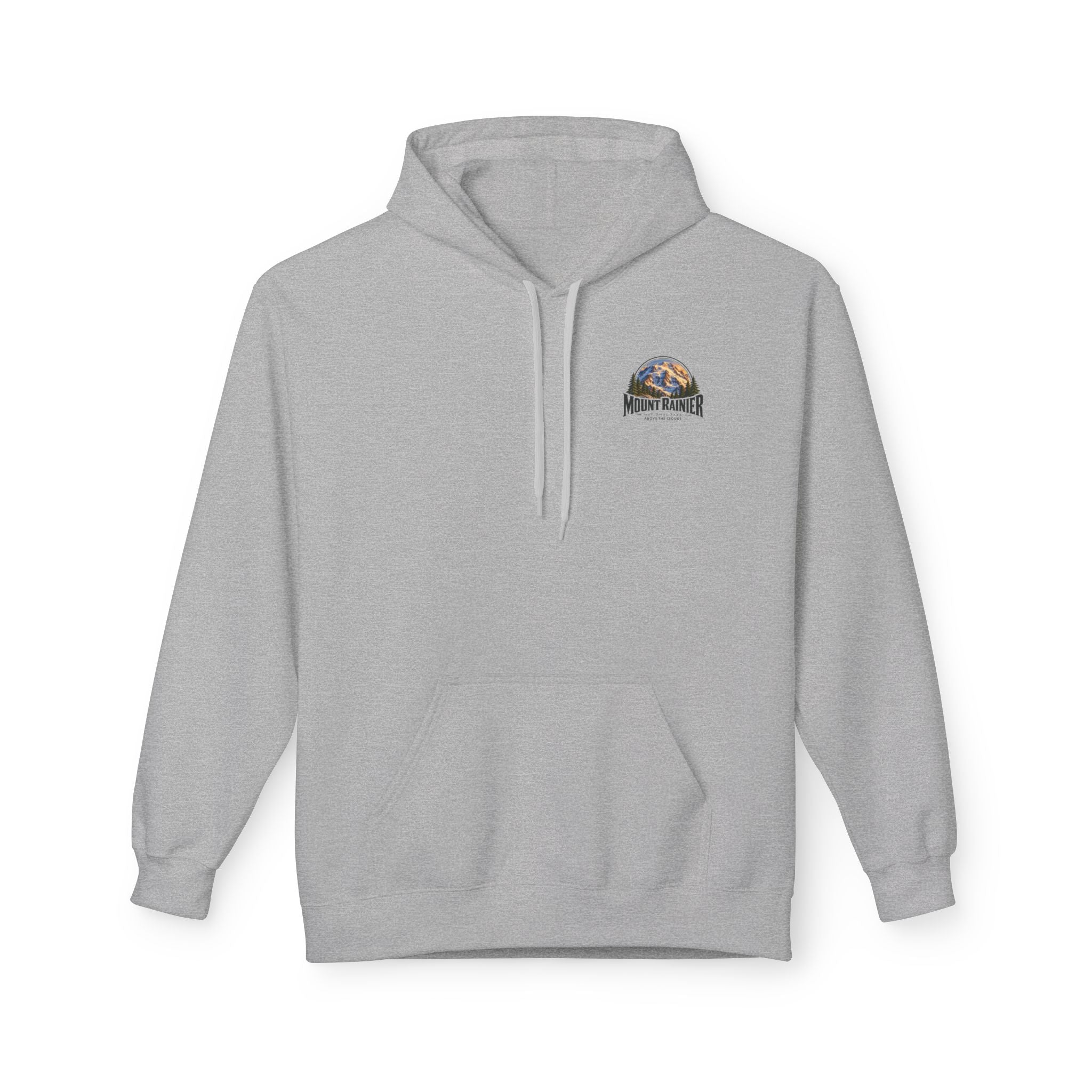 Mount Rainier National Park – Rainier Peak Graphic Hoodie