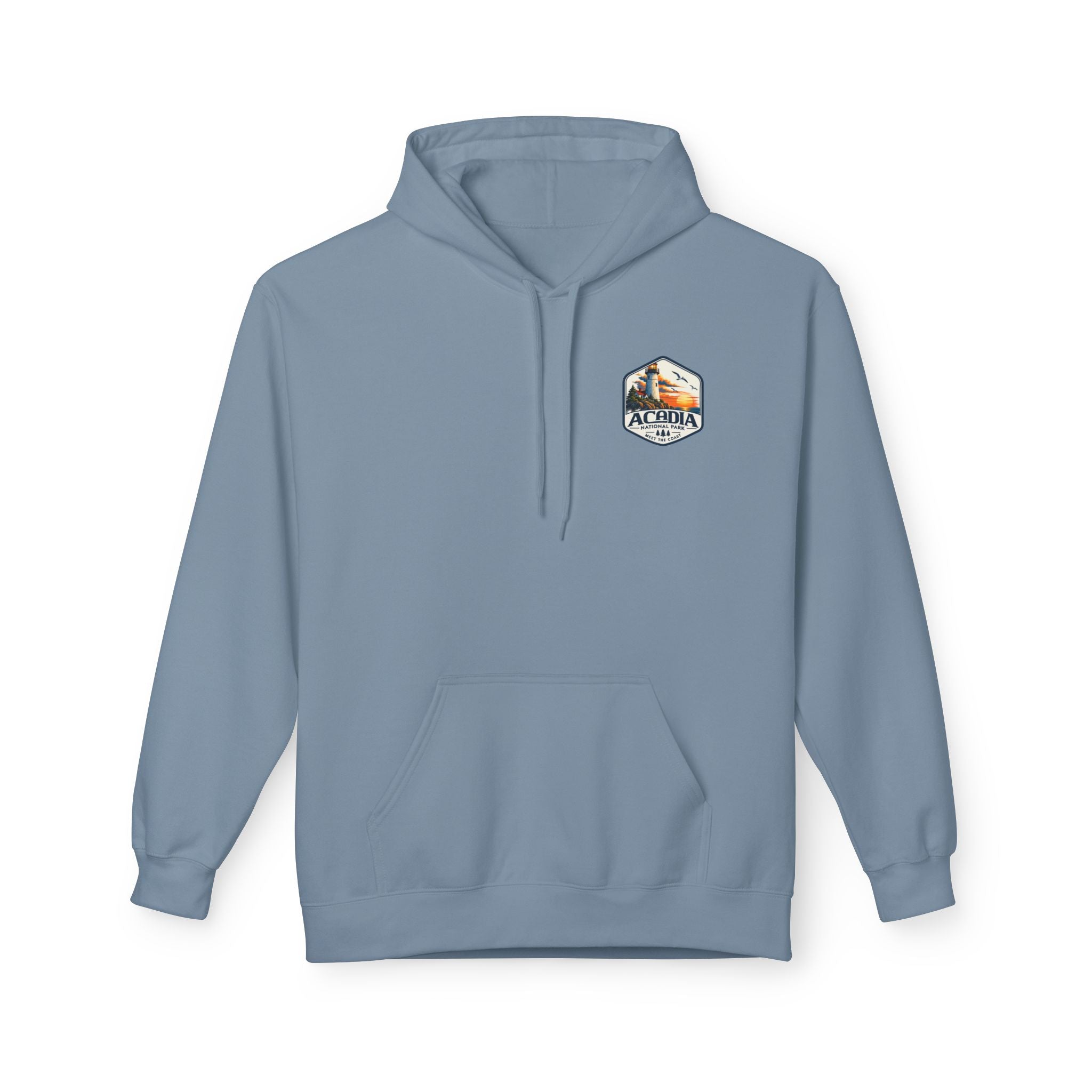 Acadia National Park Lighthouse Graphic Hoodie