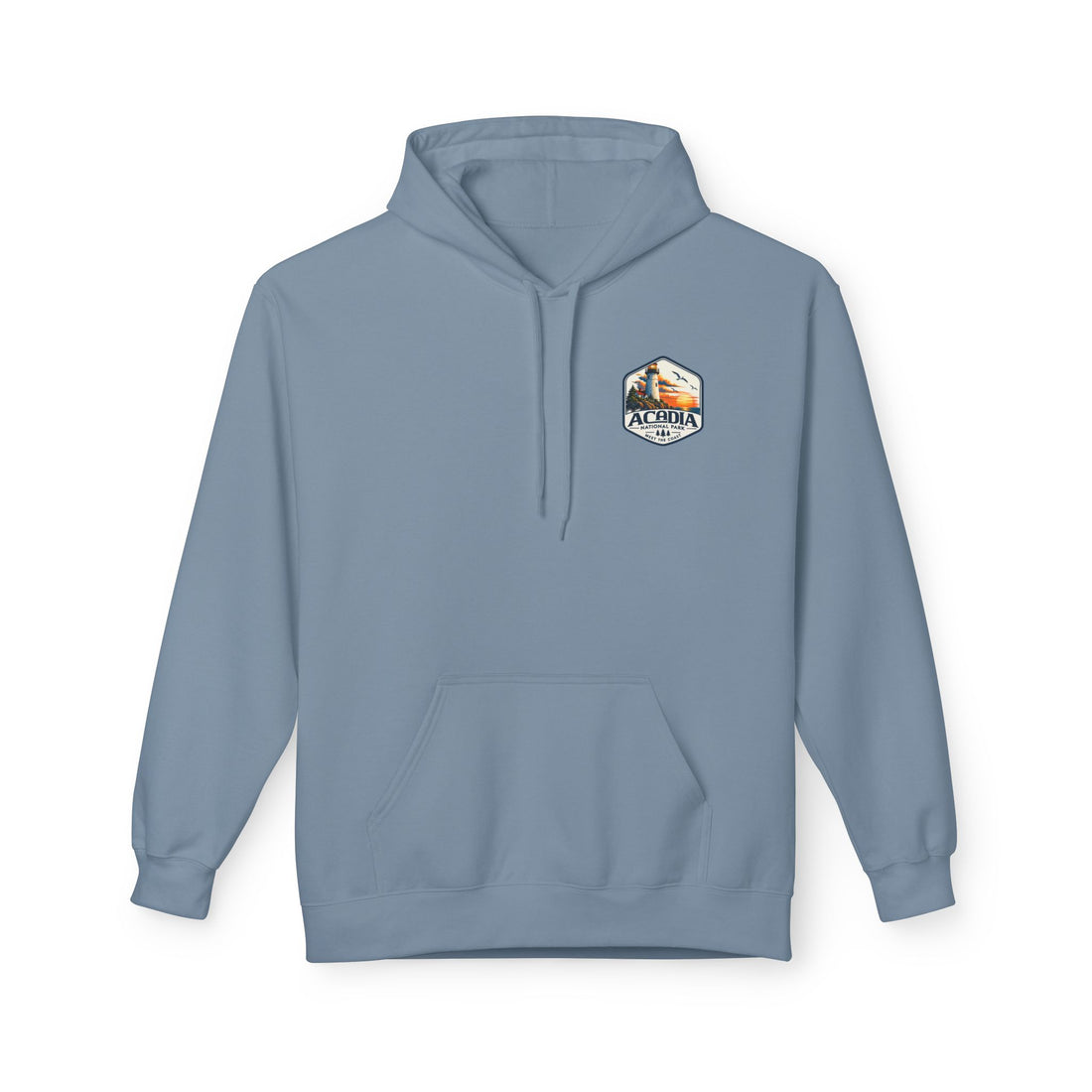 Acadia National Park Lighthouse Graphic Hoodie
