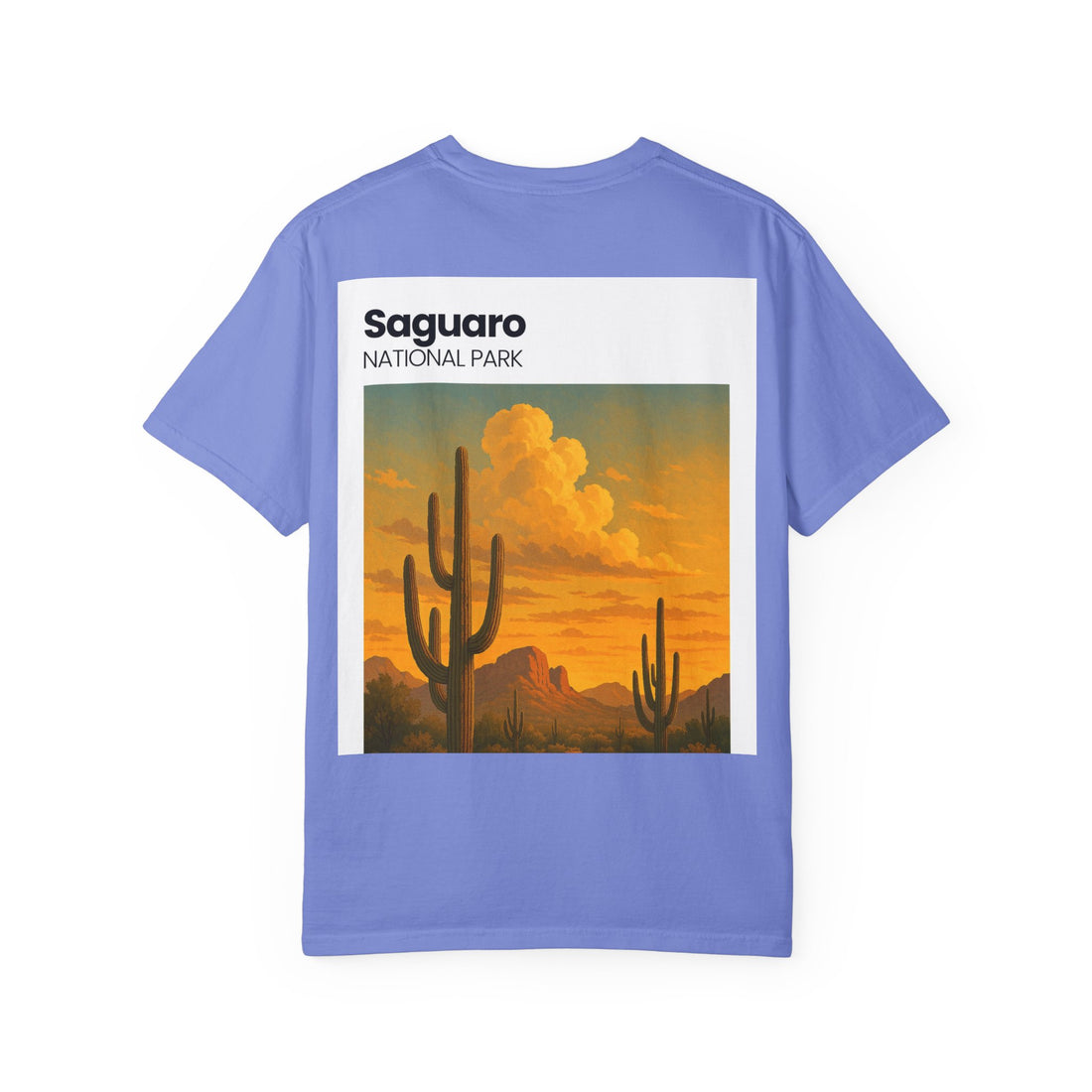 Saguaro National Park Sunset T-Shirt | Desert Cactus Graphic
