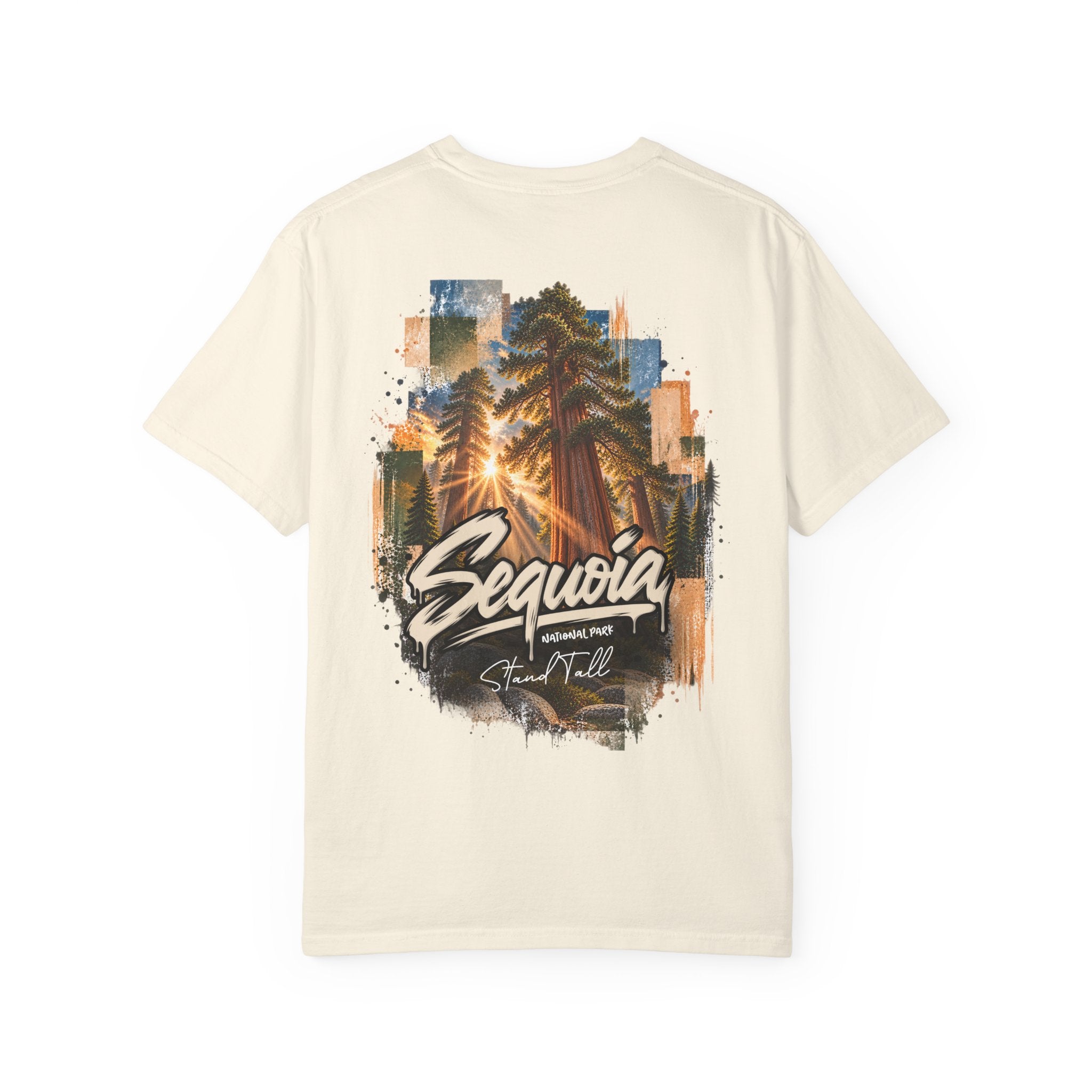 Sequoia National Park – Sun Beams Stand Tall Graphic T-Shirt