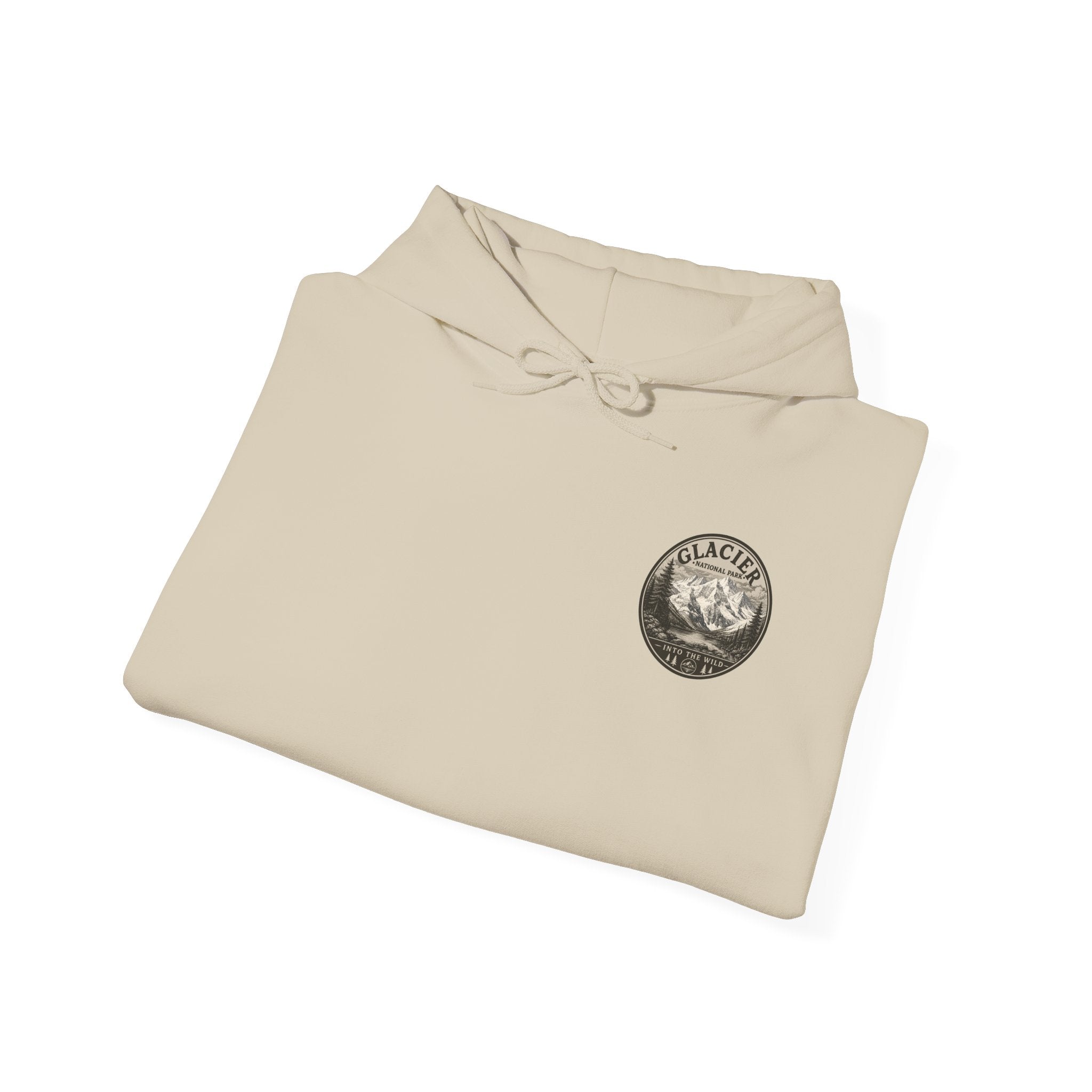 Glacier National Park Snowy Peaks Hoodie1