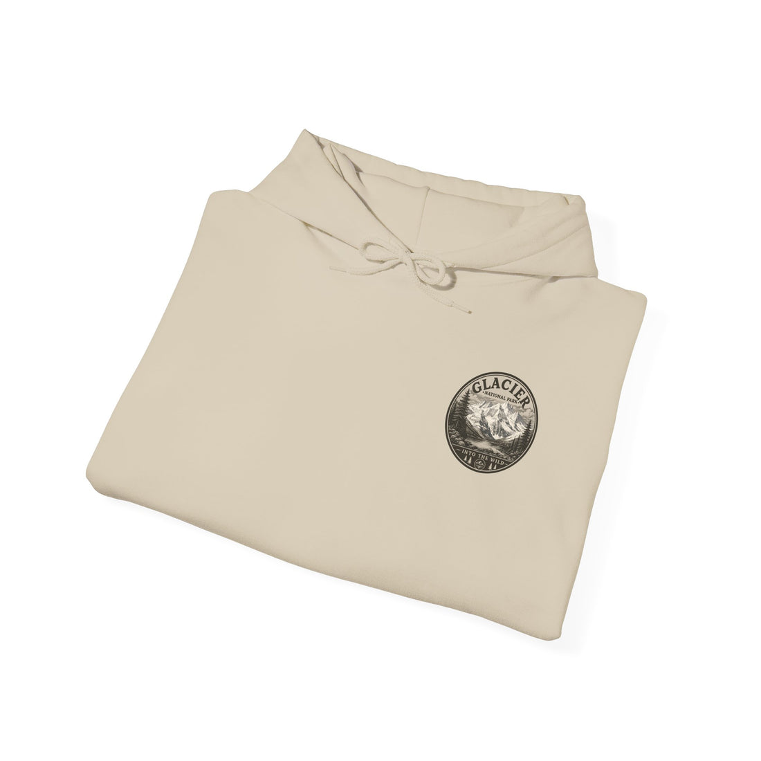 Glacier National Park Snowy Peaks Hoodie1