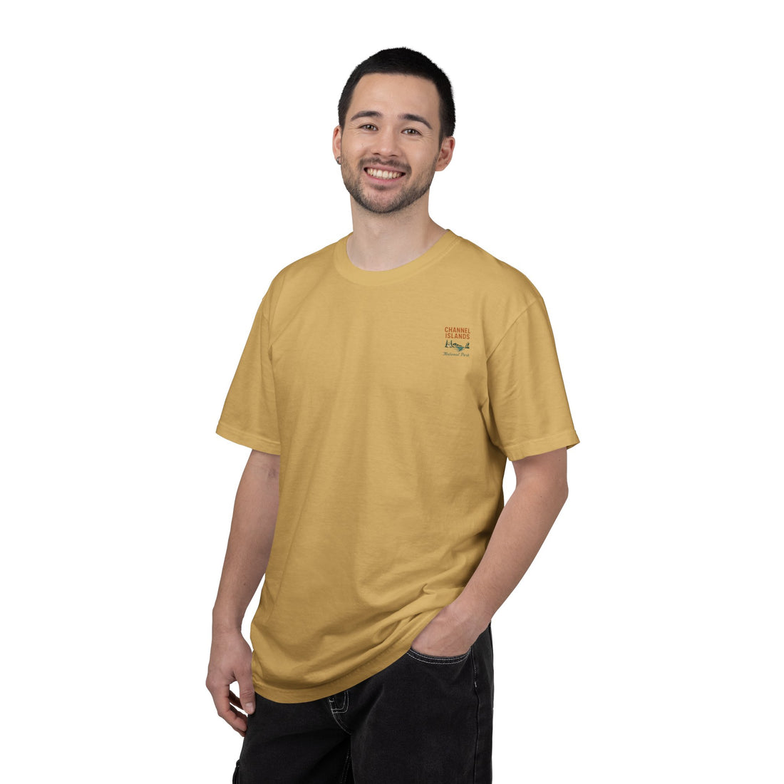 Channel Islands National Park Vintage Poster T-shirt | Coastal Landscape Tee