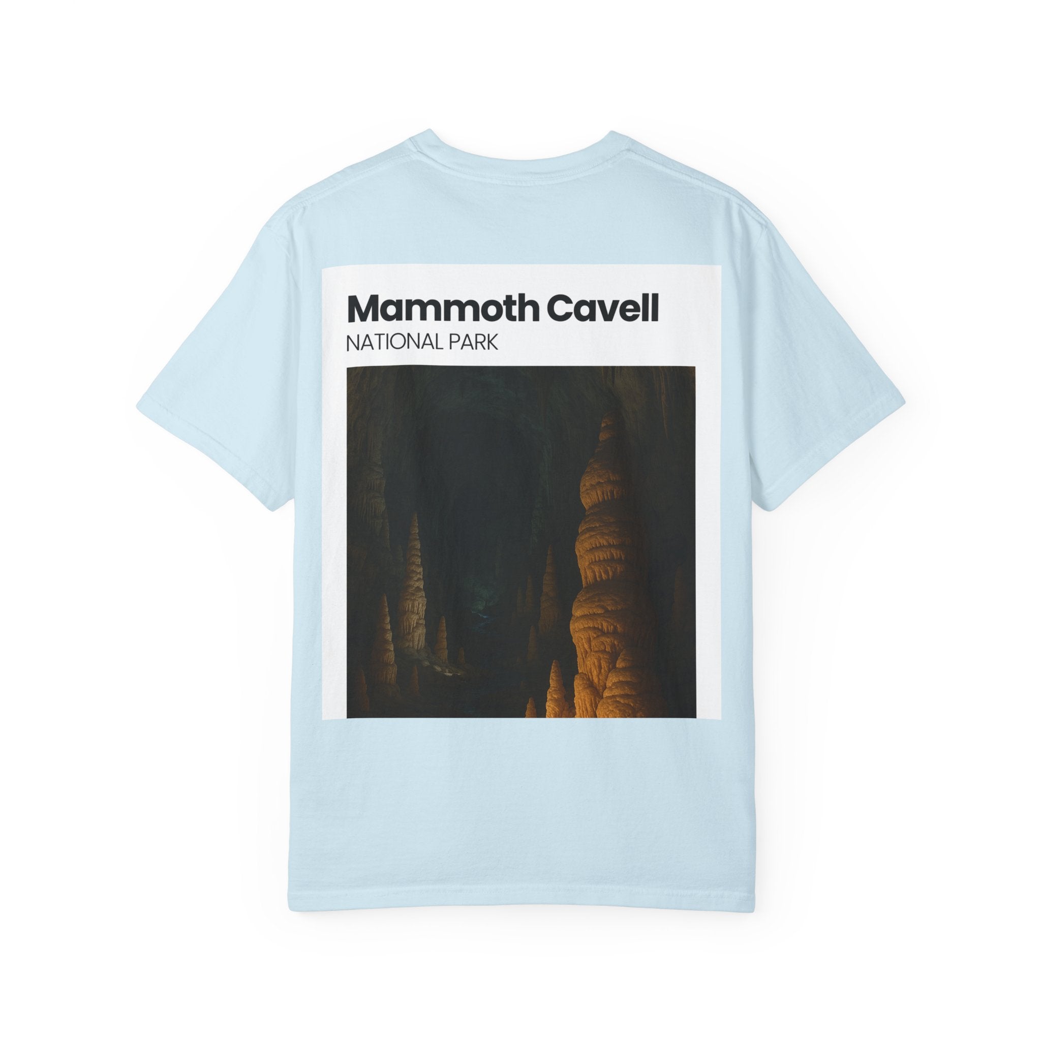 Mammoth Cavell National Park T-shirt | Cave Stalactite Photo Tee