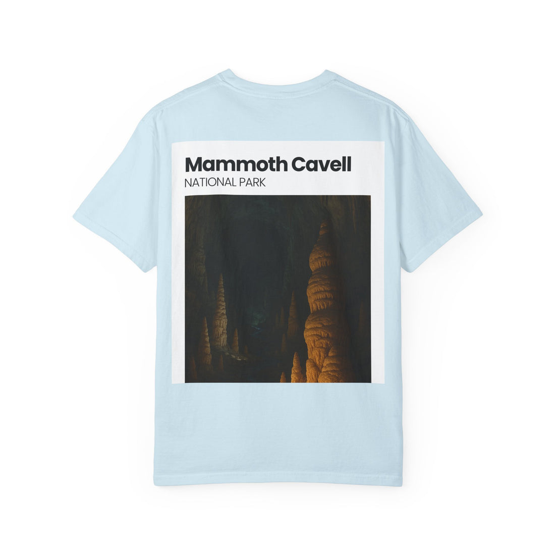 Mammoth Cavell National Park T-shirt | Cave Stalactite Photo Tee