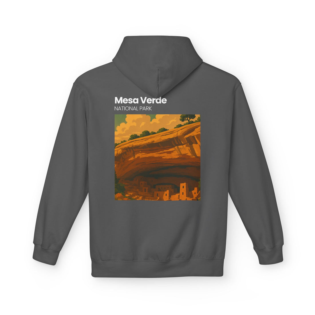Mesa Verde National Park Hoodie | Cliff Dwelling Landscape Print