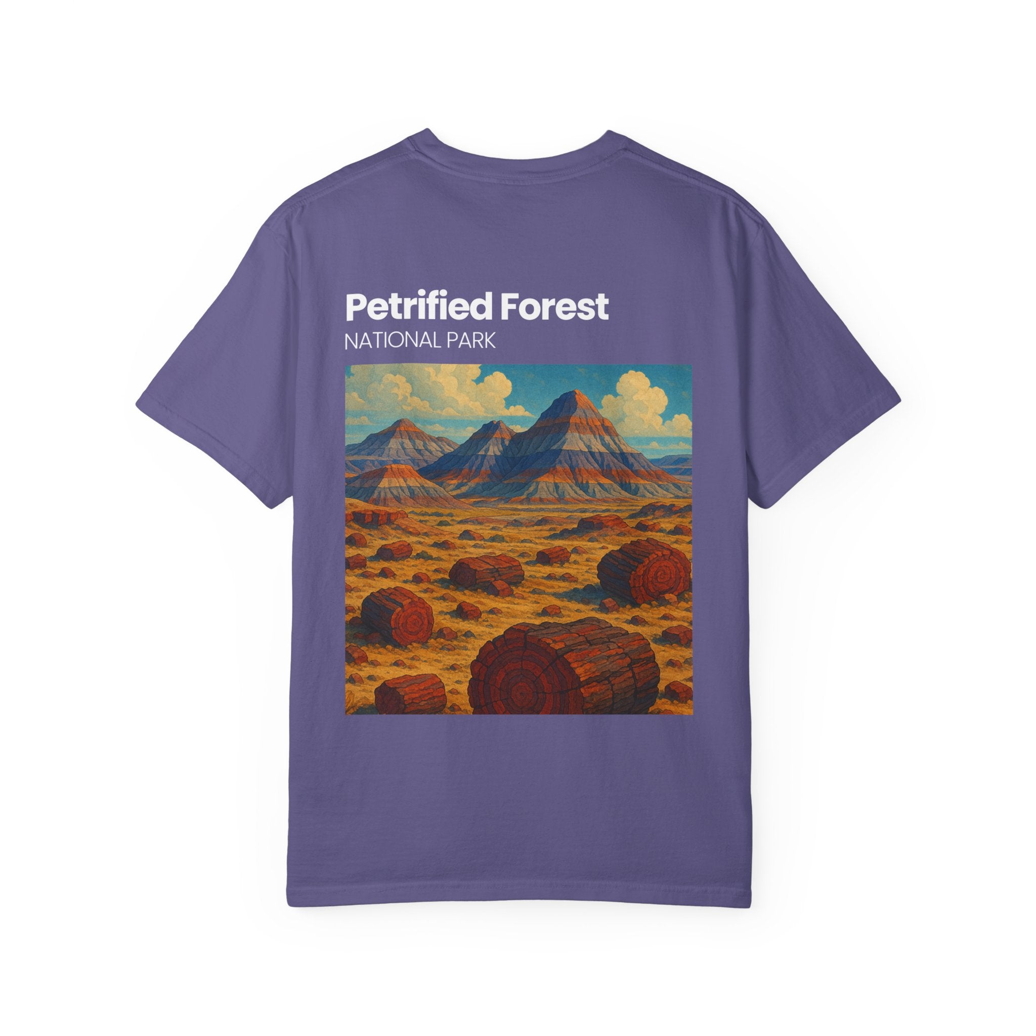 Petrified Forest National Park Poster T-shirt | Vintage Landscape Print