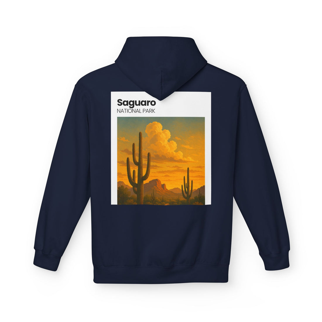 Saguaro National Park sunset cactus Hoodie | Desert landscape sweatshirt
