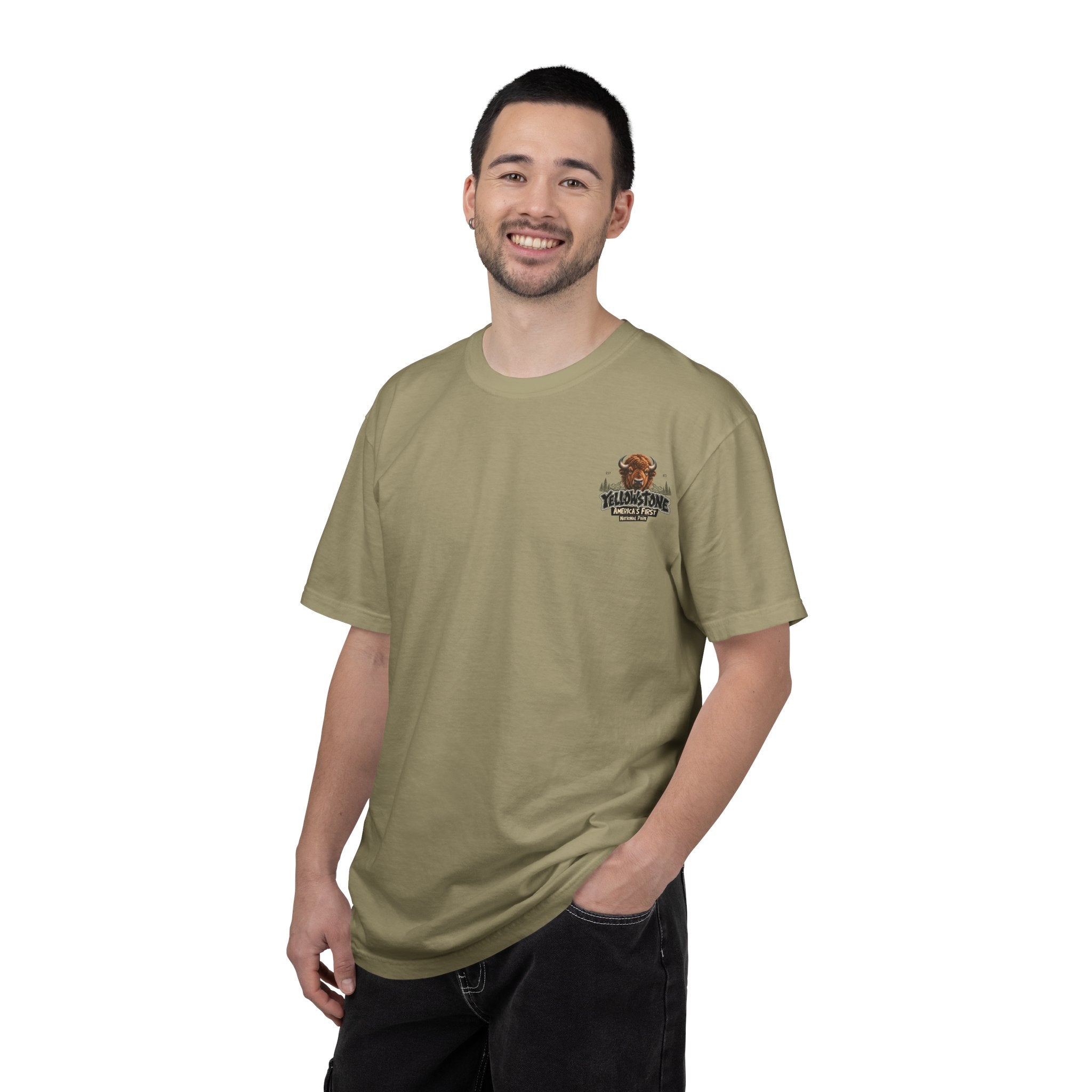 Yellowstone Bison – Where the Wild Still Roams T-Shirt