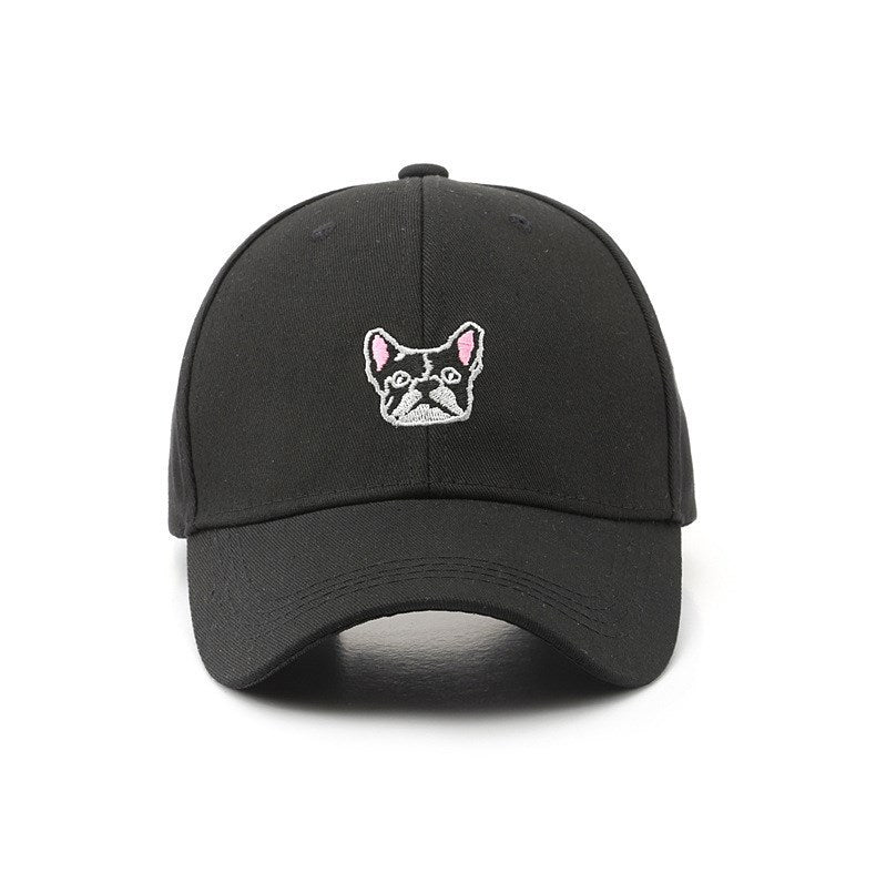 Personality curved brim cotton baseball cap