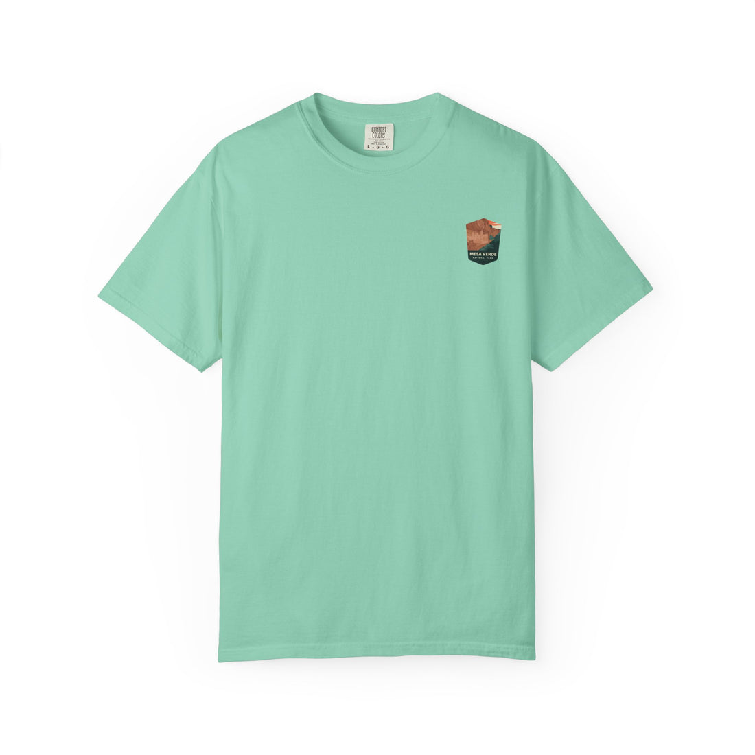 Mesa Verde National Park T-Shirt | Cliff Dwelling Vintage Poster Design
