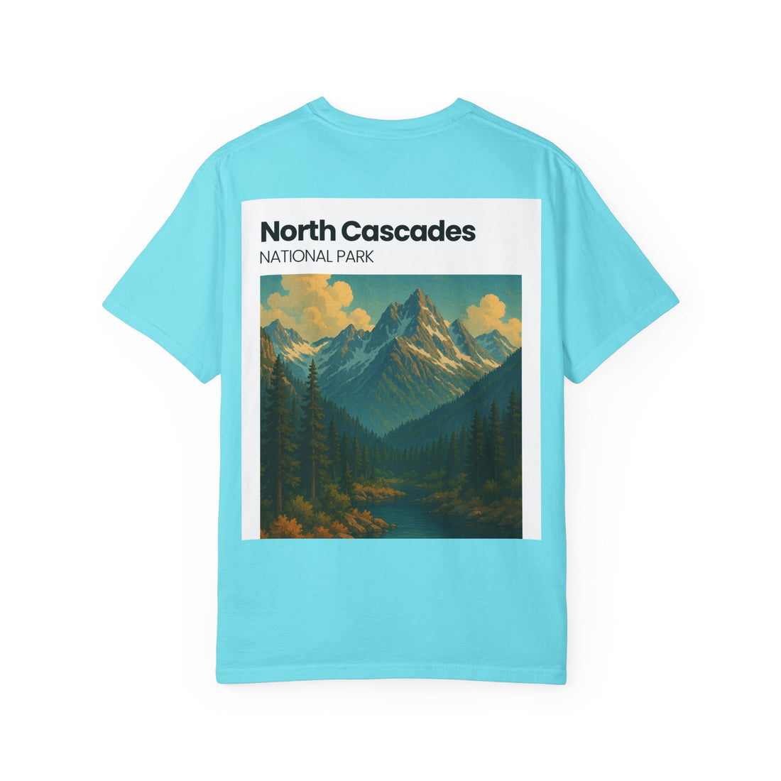 Vintage Lighthouse Illustration T-shirt | Small Chest Print, Coastal Nautical Tee