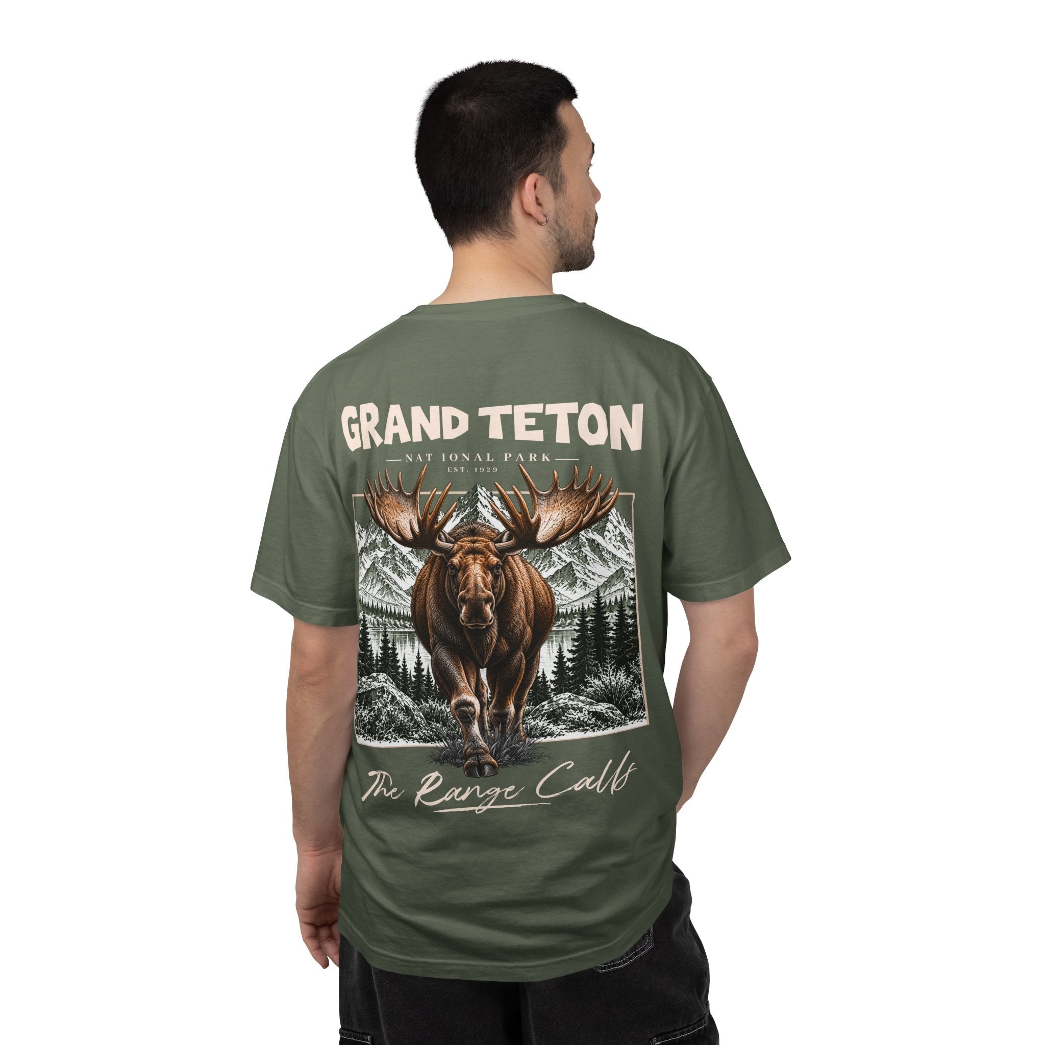 Grand Teton National Park Moose Graphic T-Shirt