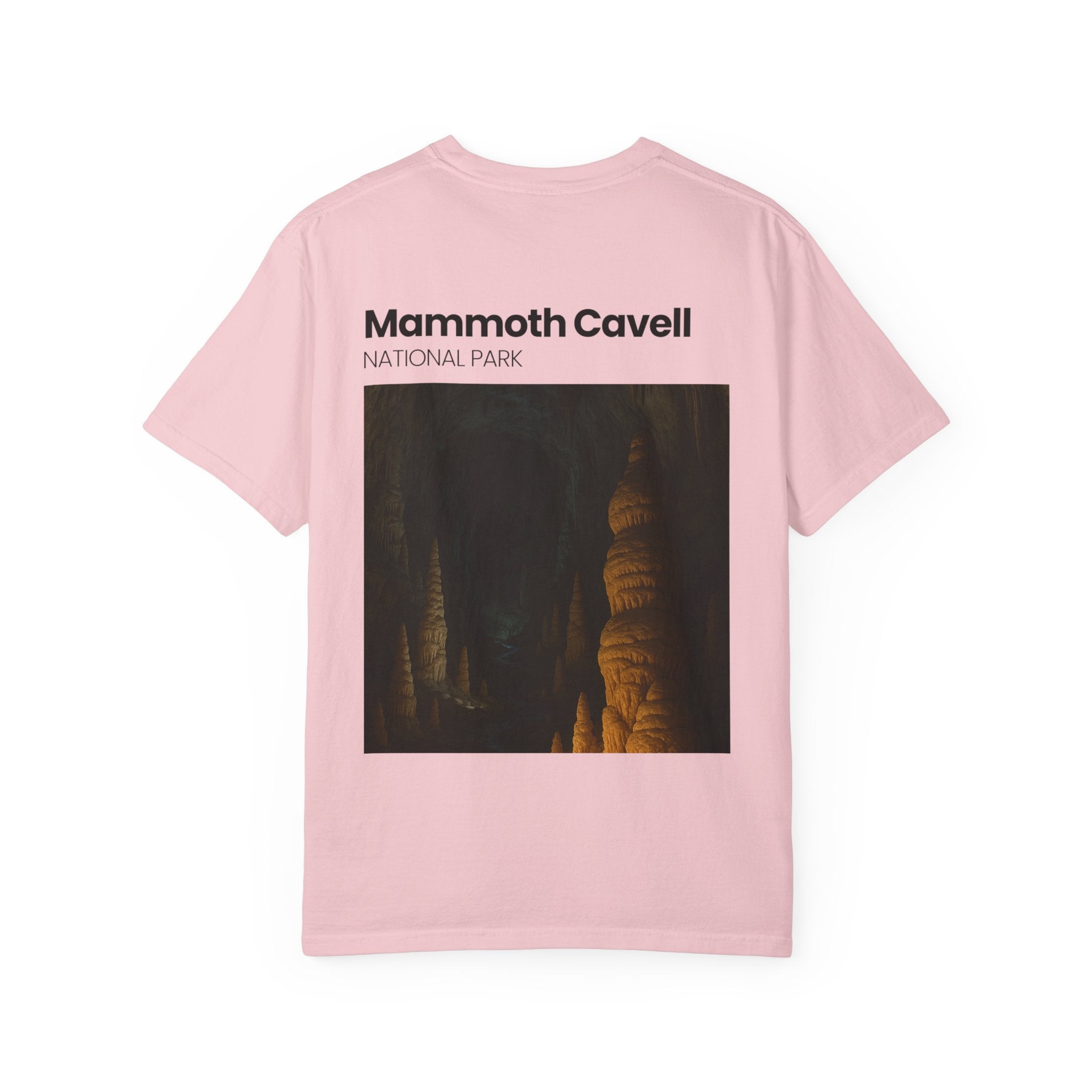 Mammoth Cavell National Park T-shirt | Cave Stalactite Photo Tee