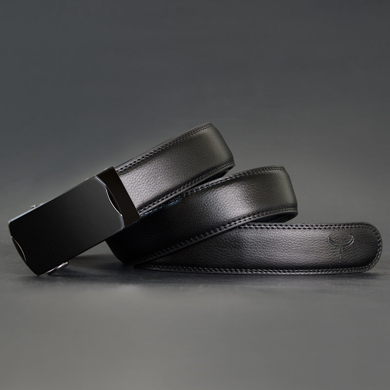 COWATHER two-layer cowhide belt