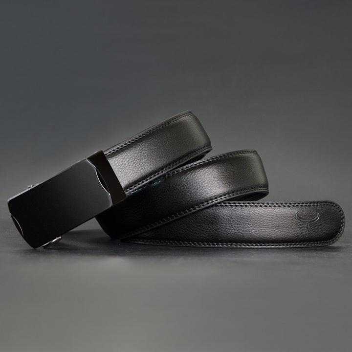 COWATHER two-layer cowhide belt