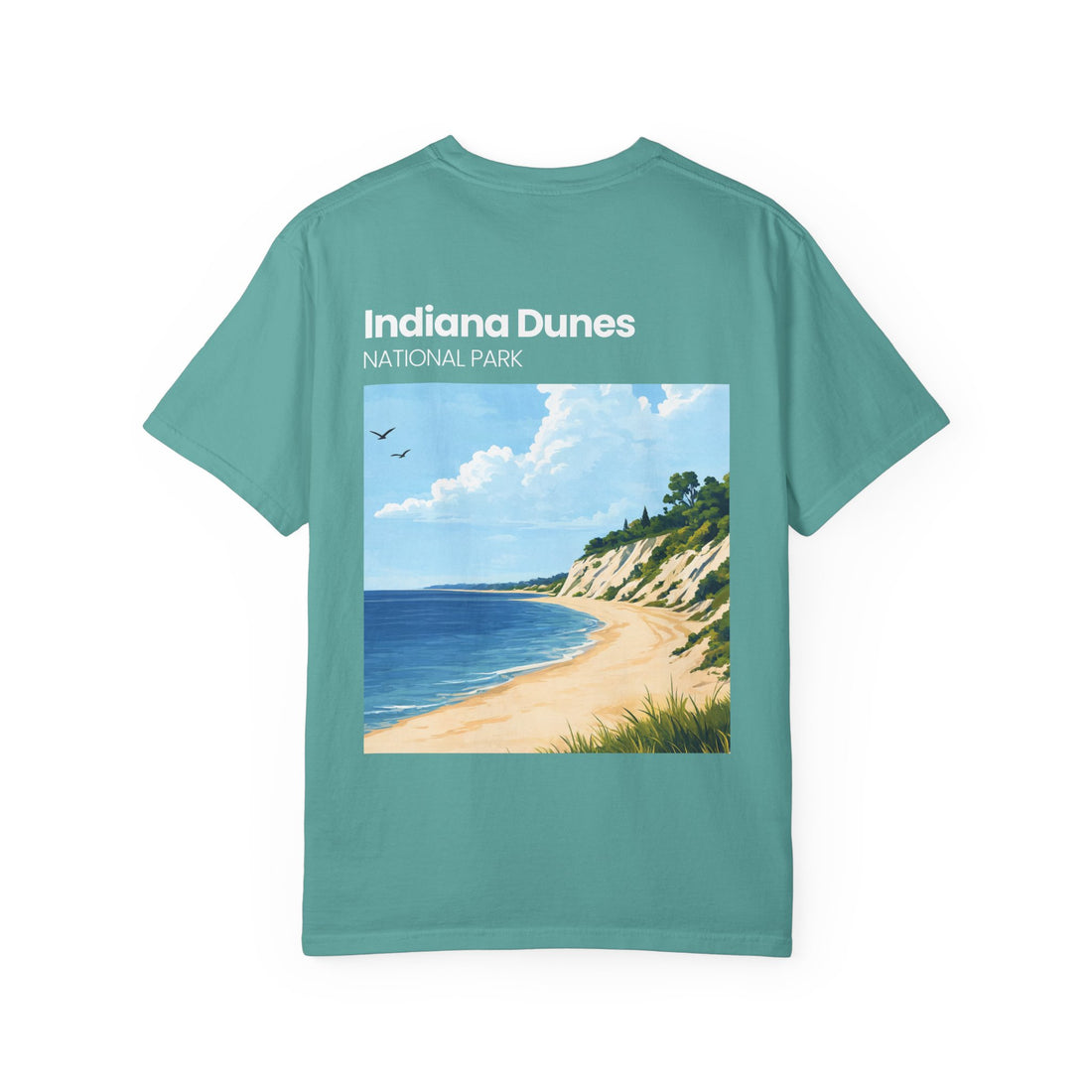 Indiana Dunes National Park Beach Scene T-Shirt | Scenic Nature Tee