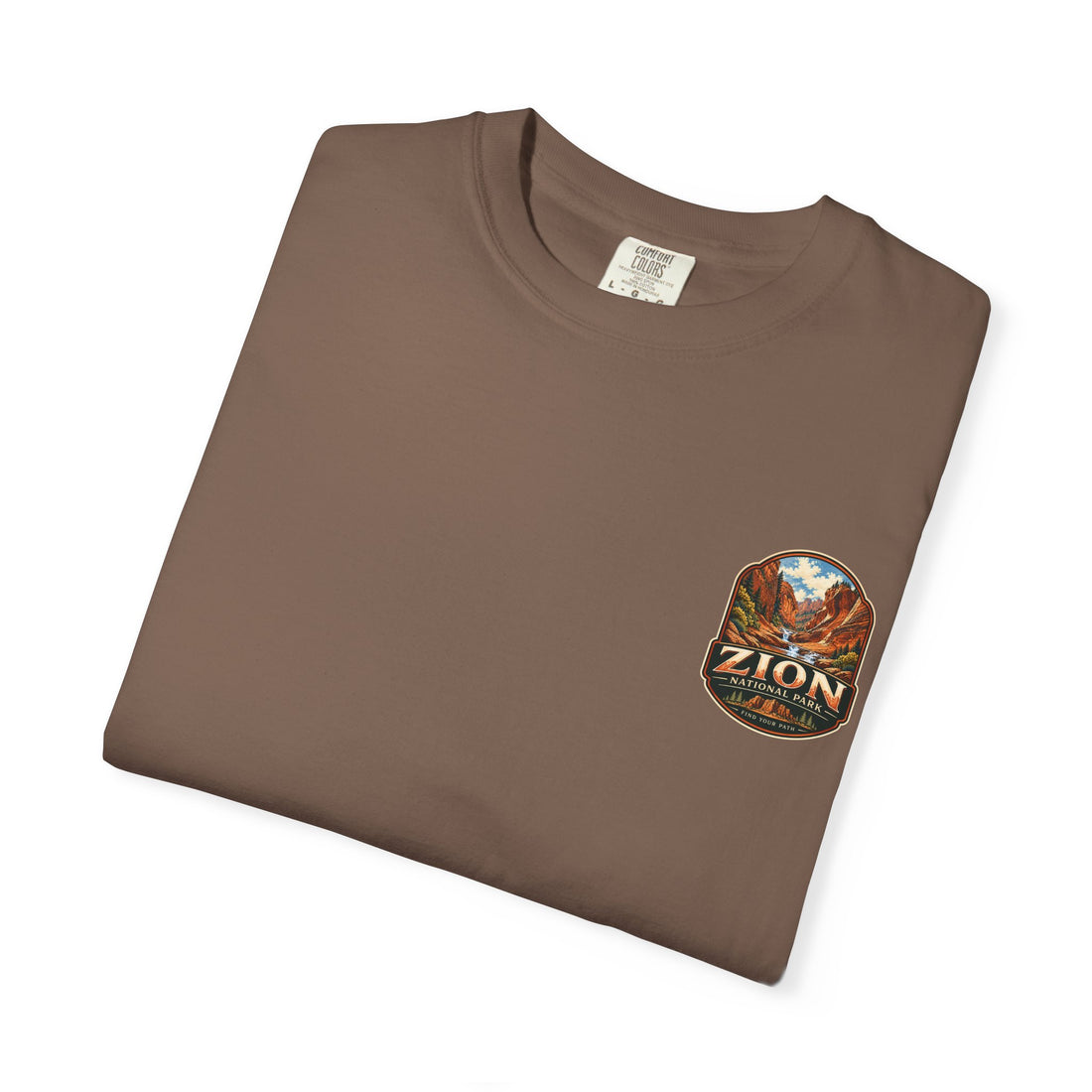 Red Cliffs Zion National Park Vintage Graphic T-Shirt