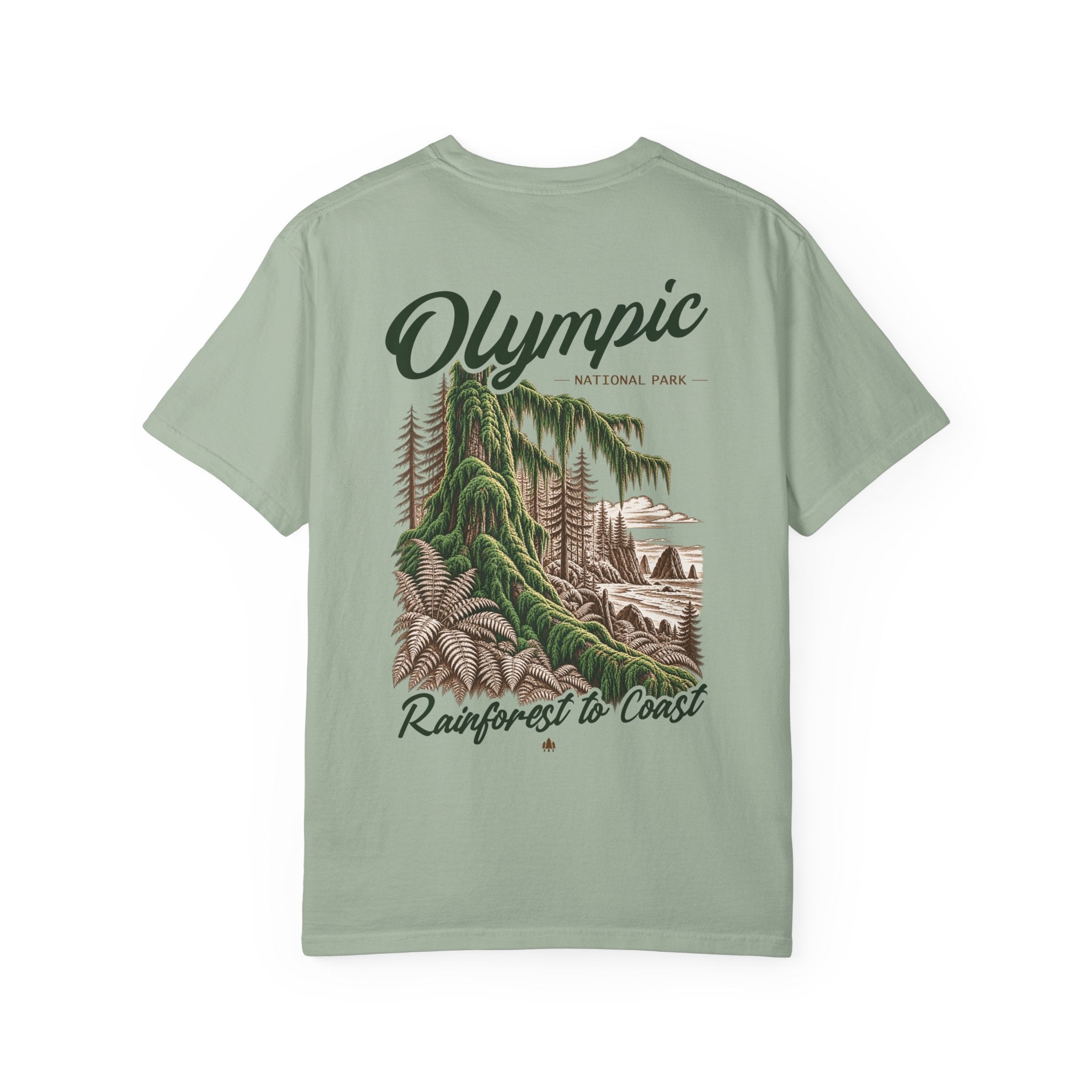 Olympic National Park Hoh rainforest Graphic T-Shirt