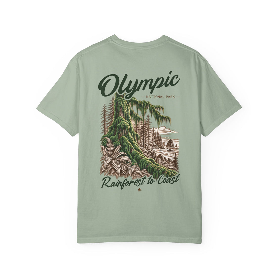 Olympic National Park Hoh rainforest Graphic T-Shirt