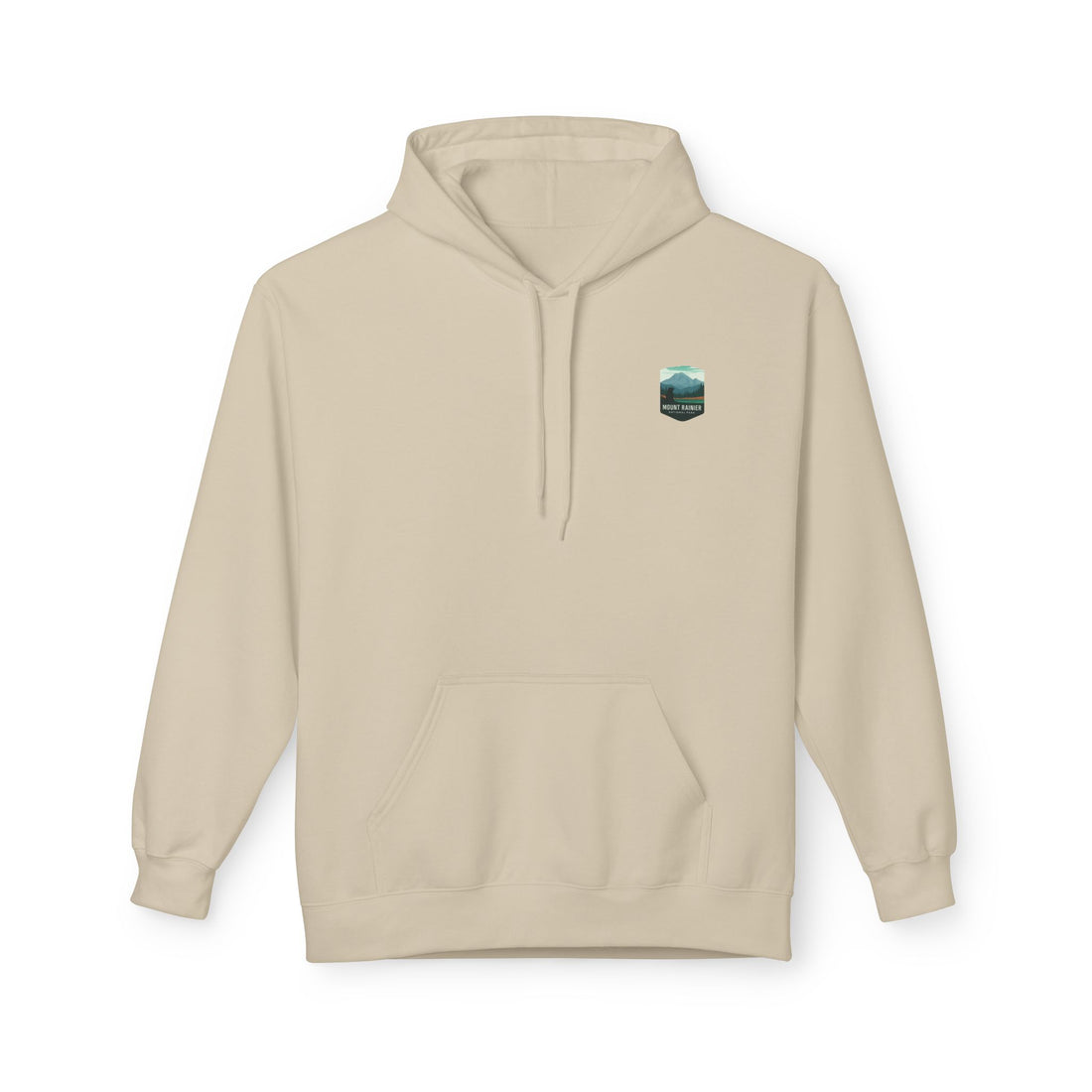 Mount Rainier National Park Hoodie | Vintage Landscape Mountain Design