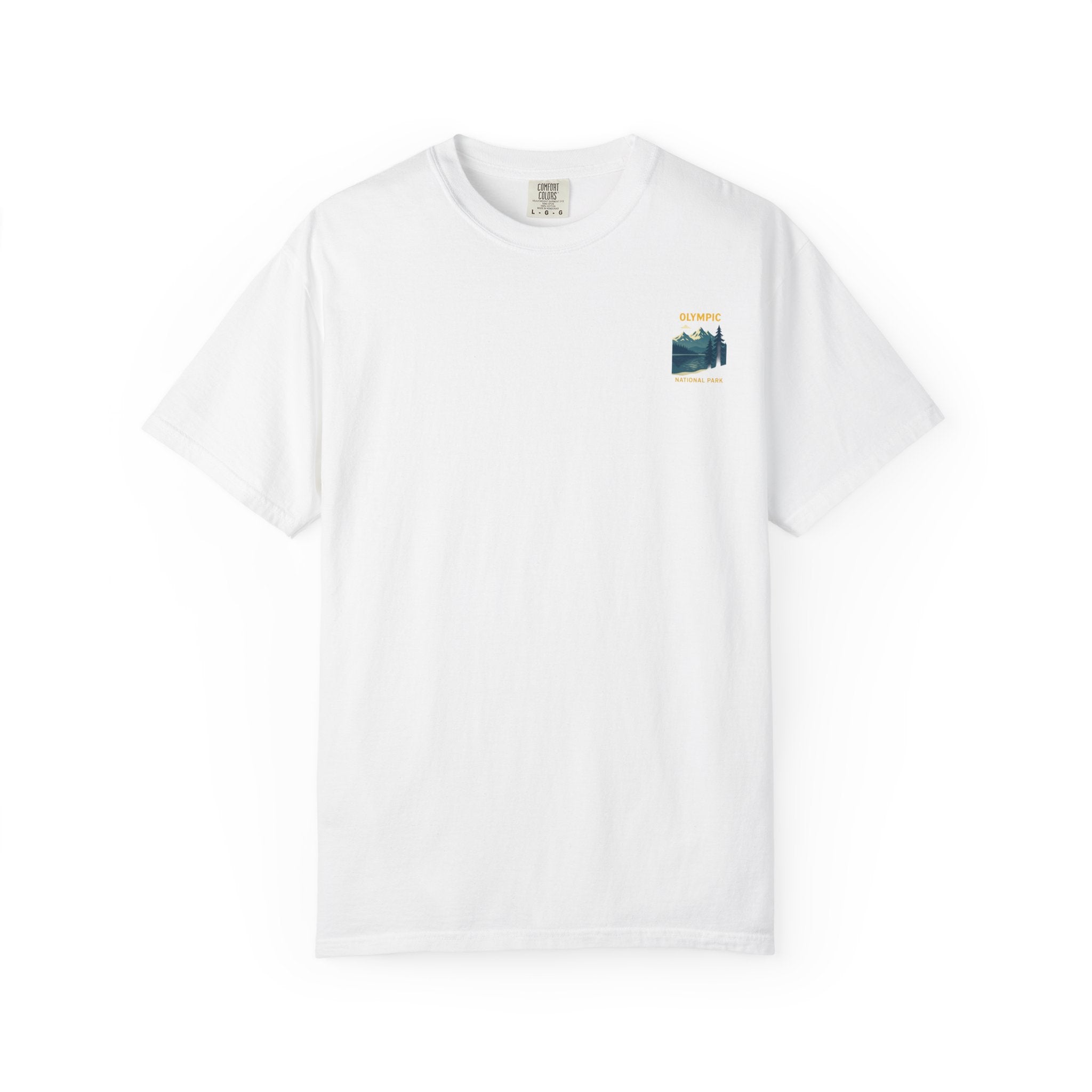Olympic National Park landscape T-Shirt | mountain lake forest tee