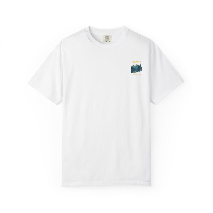 Olympic National Park landscape T-Shirt | mountain lake forest tee