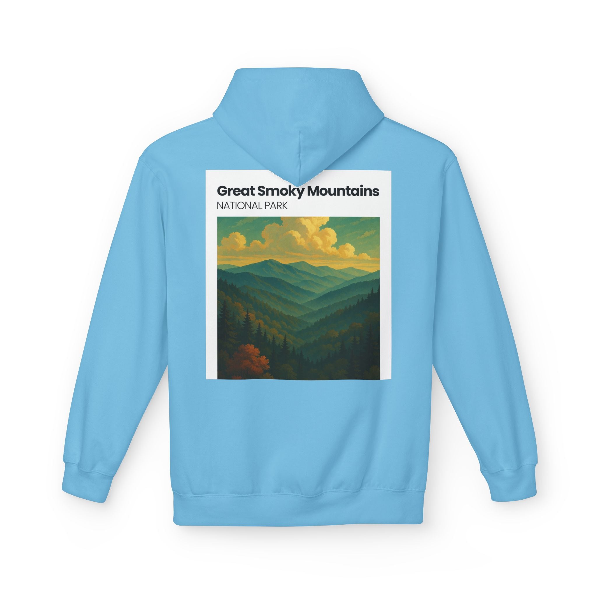 Great Smoky Mountains landscape hoodie | National Park pullover