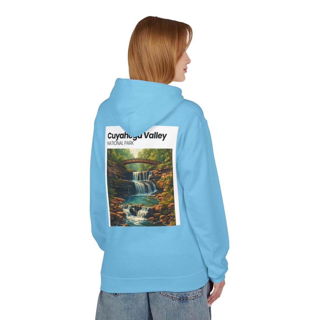 Cuyahoga Valley Waterfall Hoodie | National Park Nature Sweatshirt