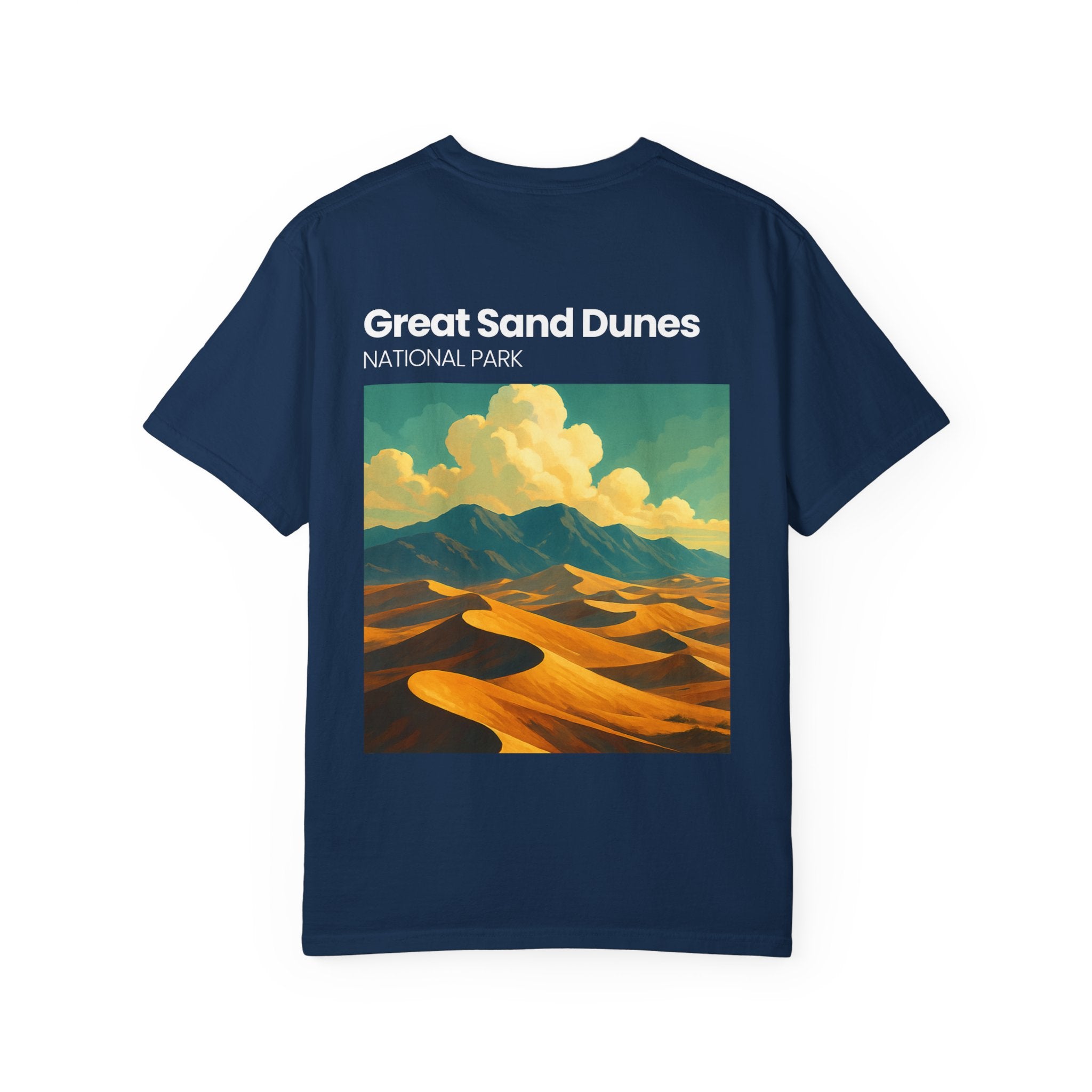 Great Sand Dunes National Park Poster T-Shirt | Desert Dunes Graphic Tee