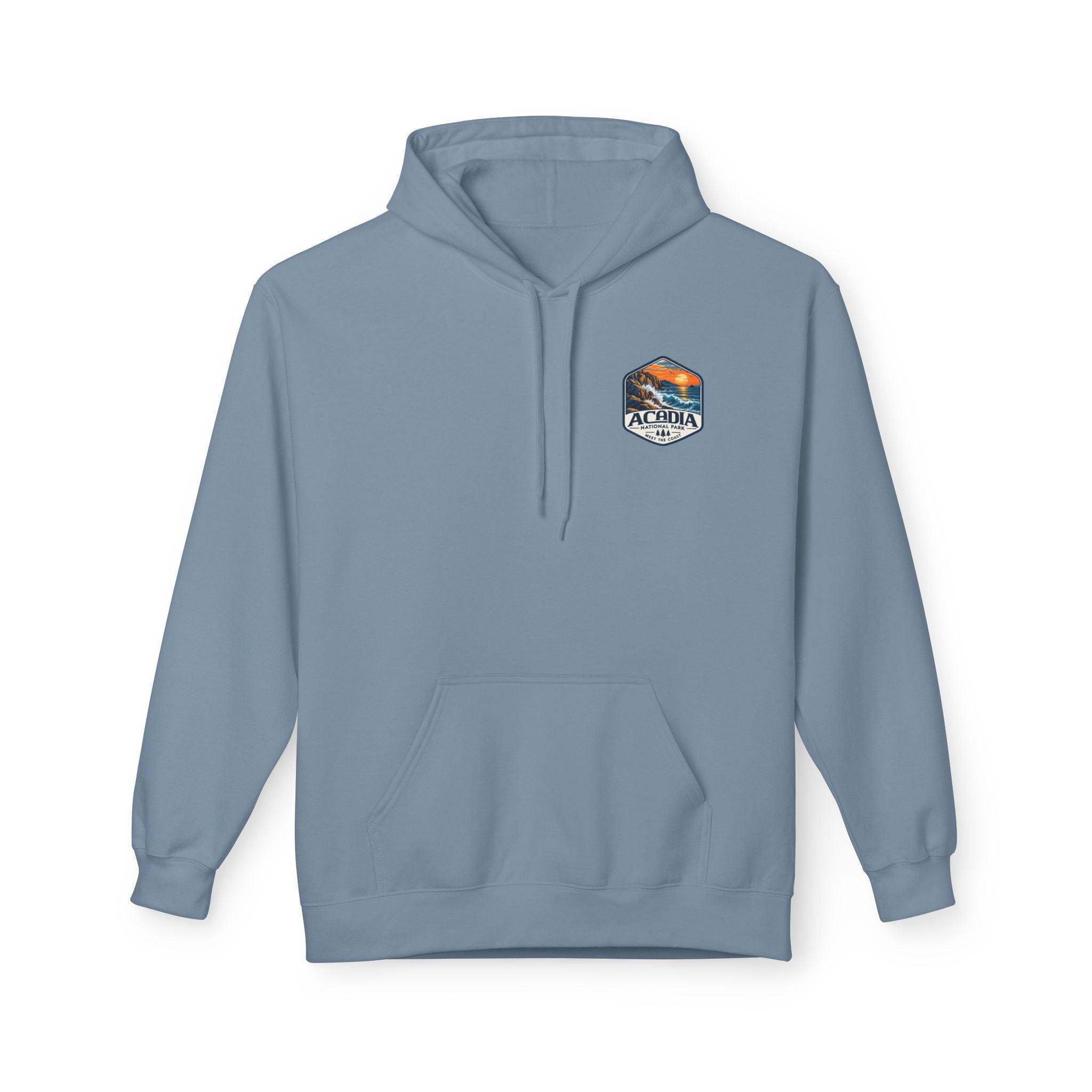 Acadia National Park Rocky Coast Graphic hoodie