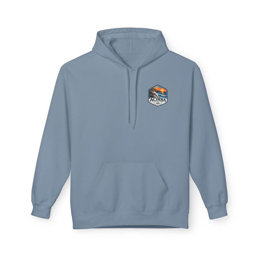 Acadia National Park Rocky Coast Graphic hoodie