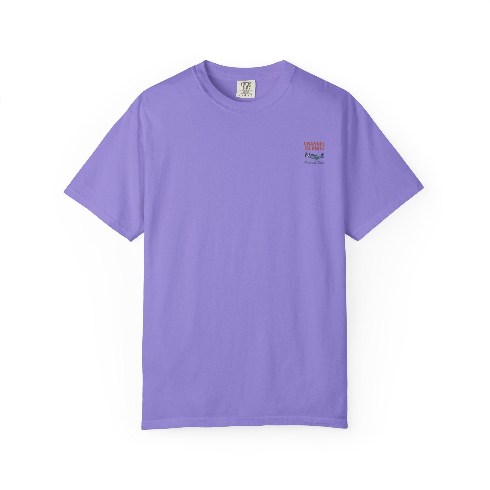 Channel Islands National Park Vintage Poster T-shirt | Coastal Landscape Tee