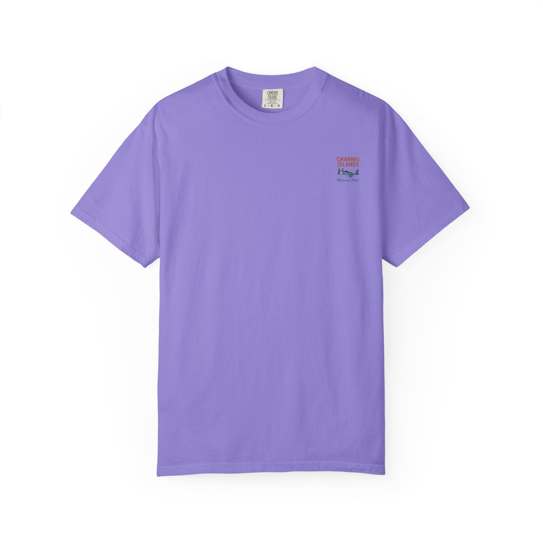 Channel Islands National Park Vintage Poster T-shirt | Coastal Landscape Tee