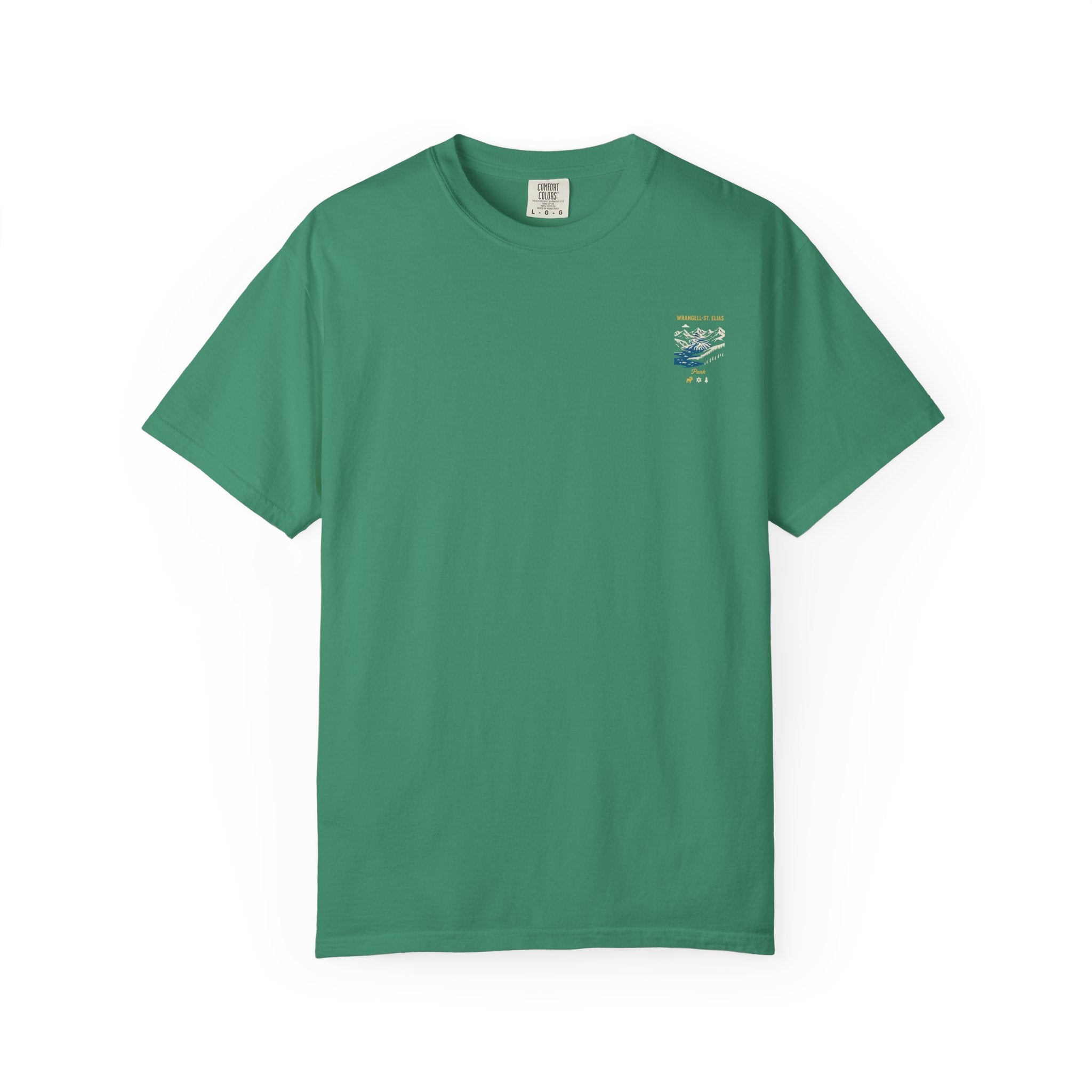 Wrangell-St. Elias National Park landscape T-Shirt | Mountain scenic tee
