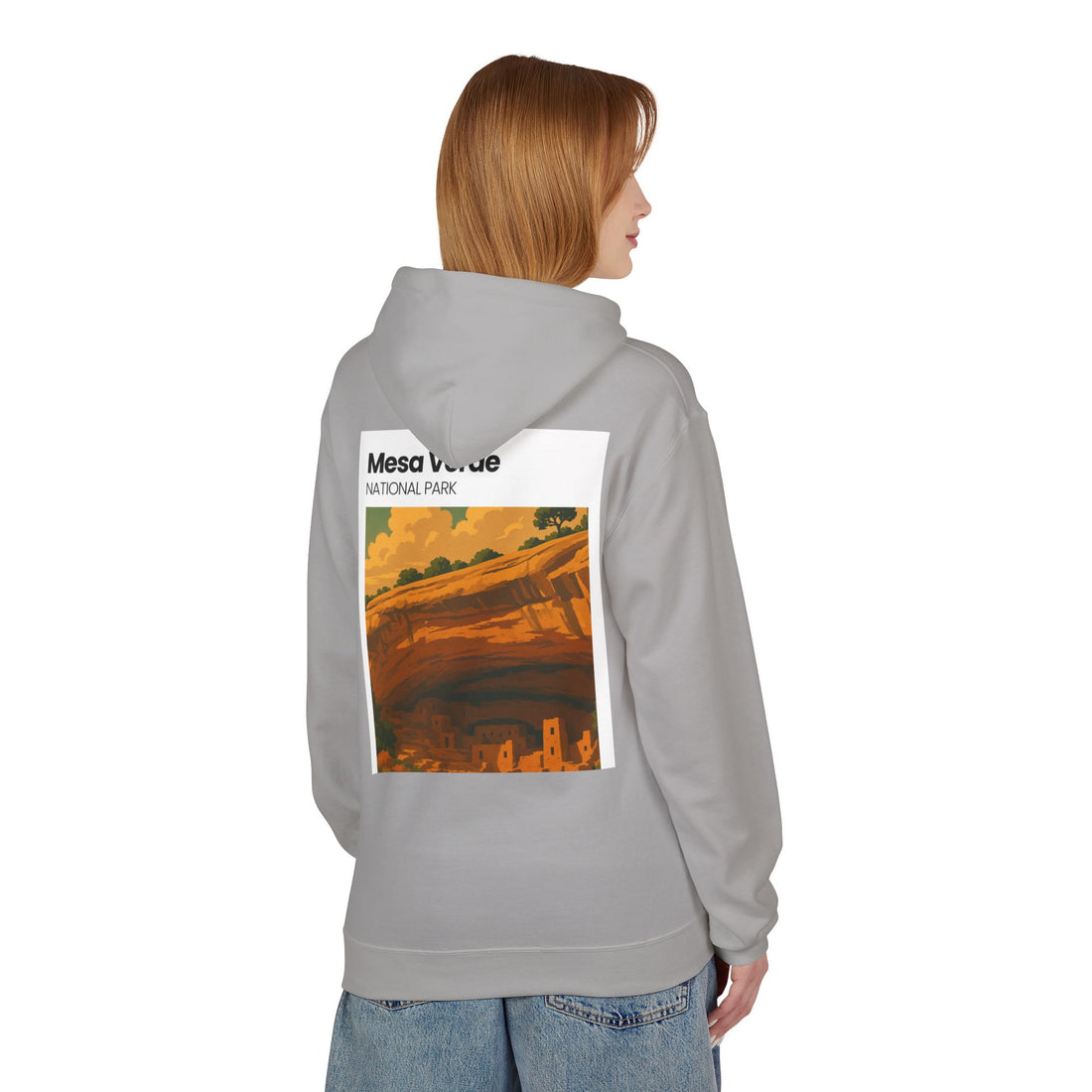 Mesa Verde National Park Hoodie | Cliff Dwelling Landscape Print