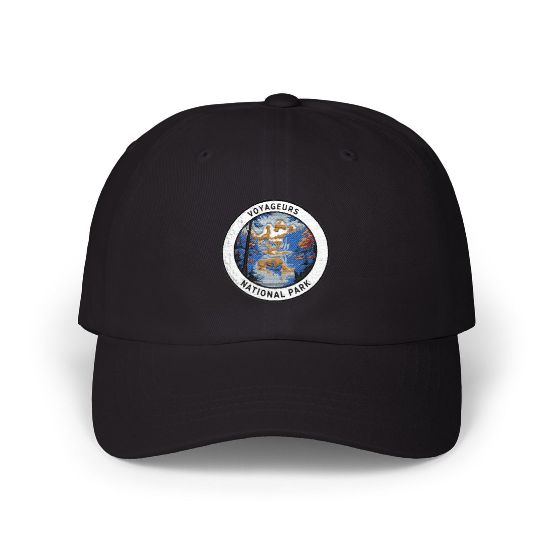Voyageurs Yellowstone National Park Patch Dad Cap | Embroidered Logo Hat
