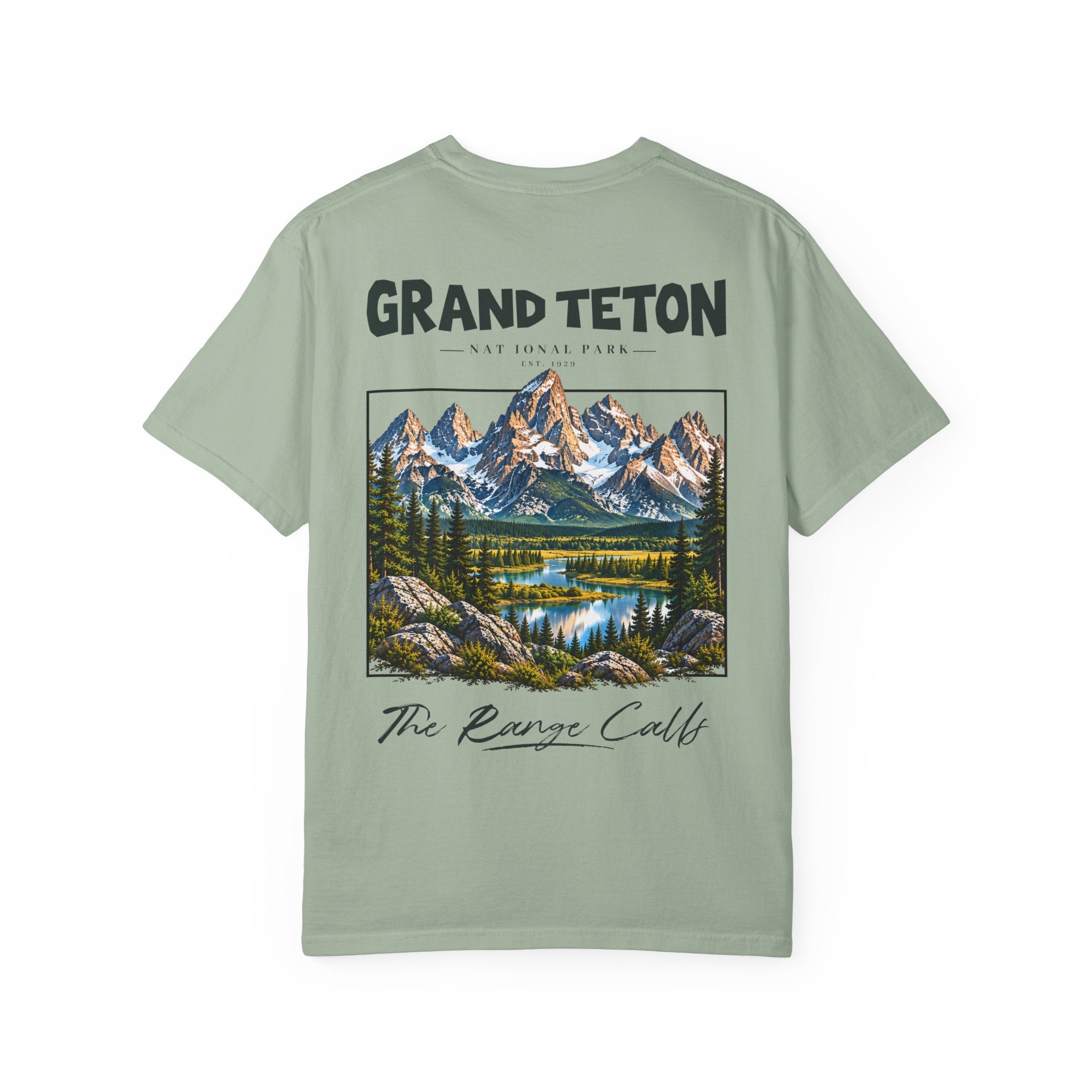 Grand Teton National Park Teton Peaks Graphic T-Shirt