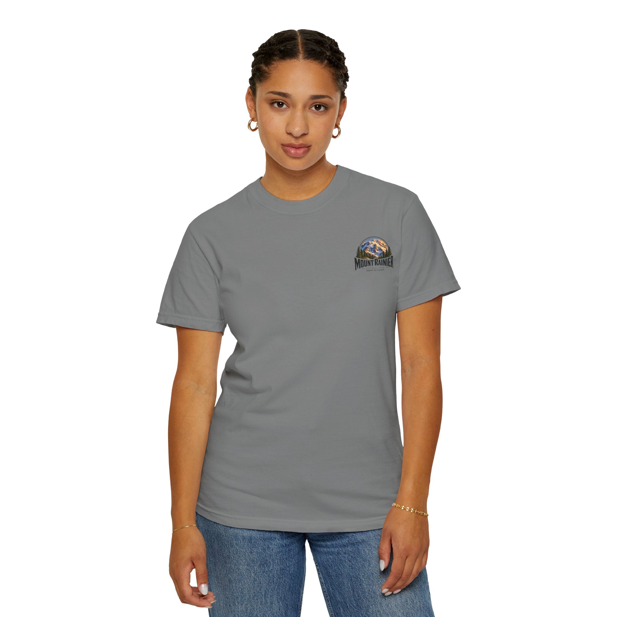 Mount Rainier National Park – Rainier Peak Graphic T-Shirt