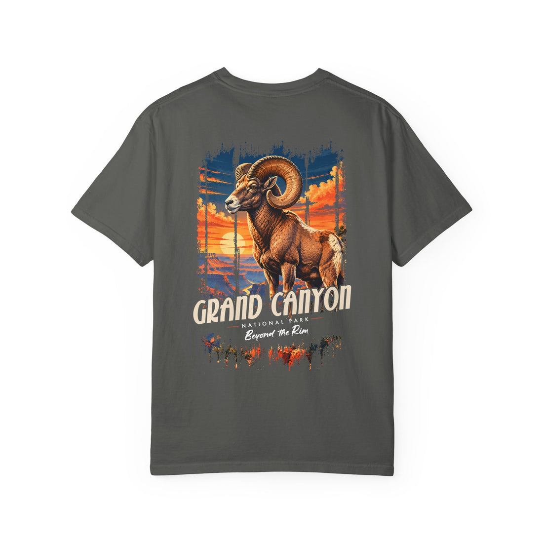 Grand Canyon National Park Bighorn Sheep – Beyond the Rim T-Shirt