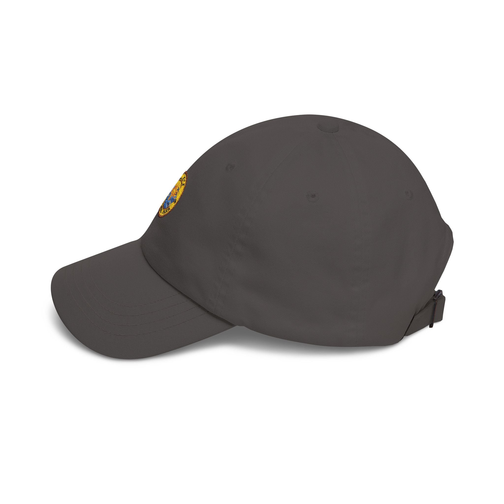 Acadia National Park Sunrise Round Logo Dad Cap