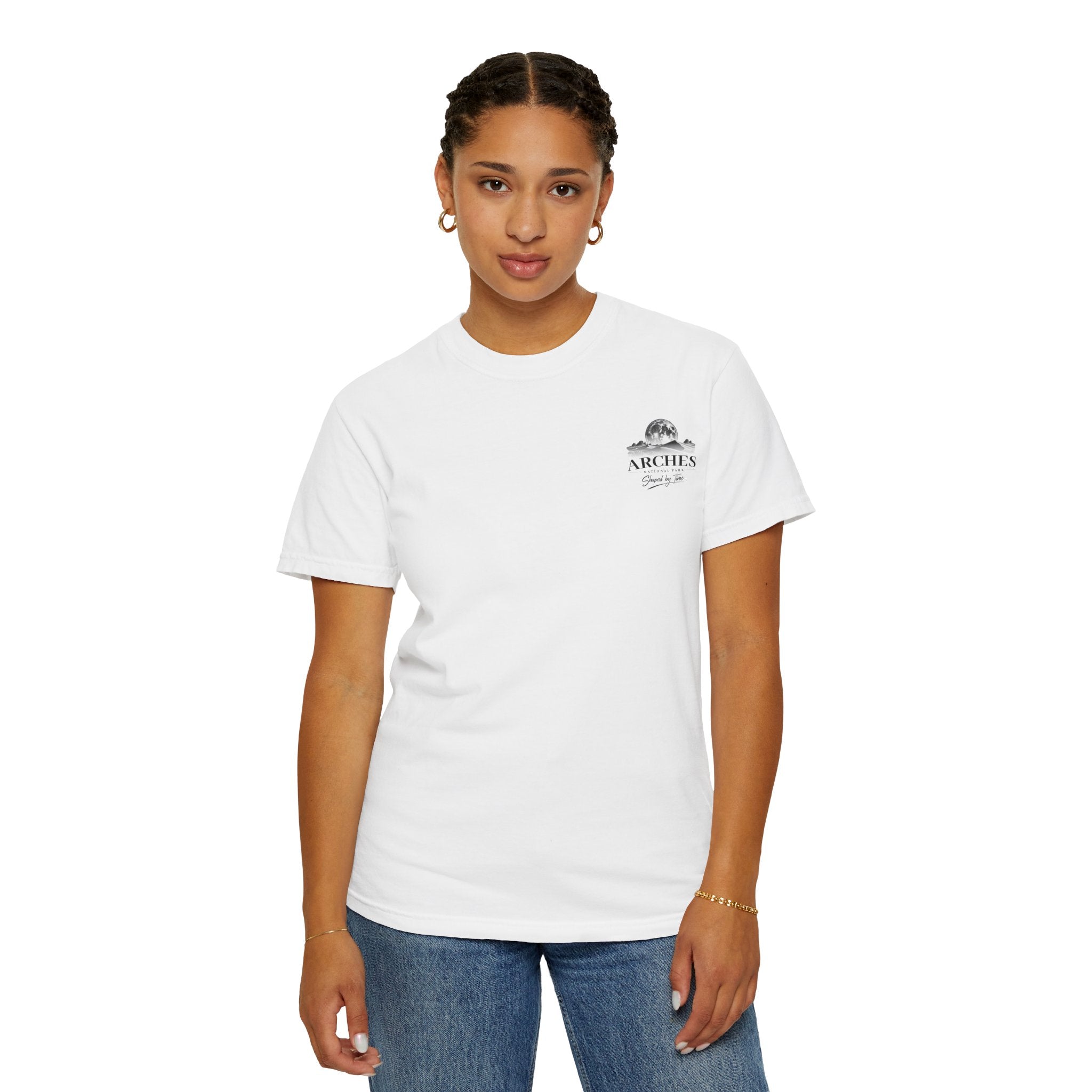 Arches National Park Desert Moon Graphic T-Shirt