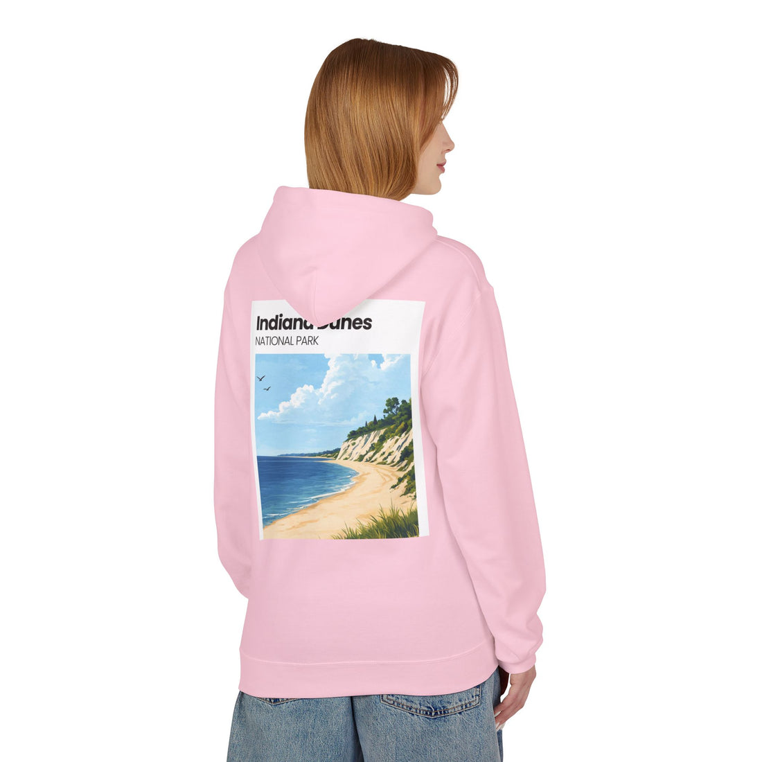 Indiana Dunes National Park Beach Hoodie | Vintage Travel Scenic Sweatshirt