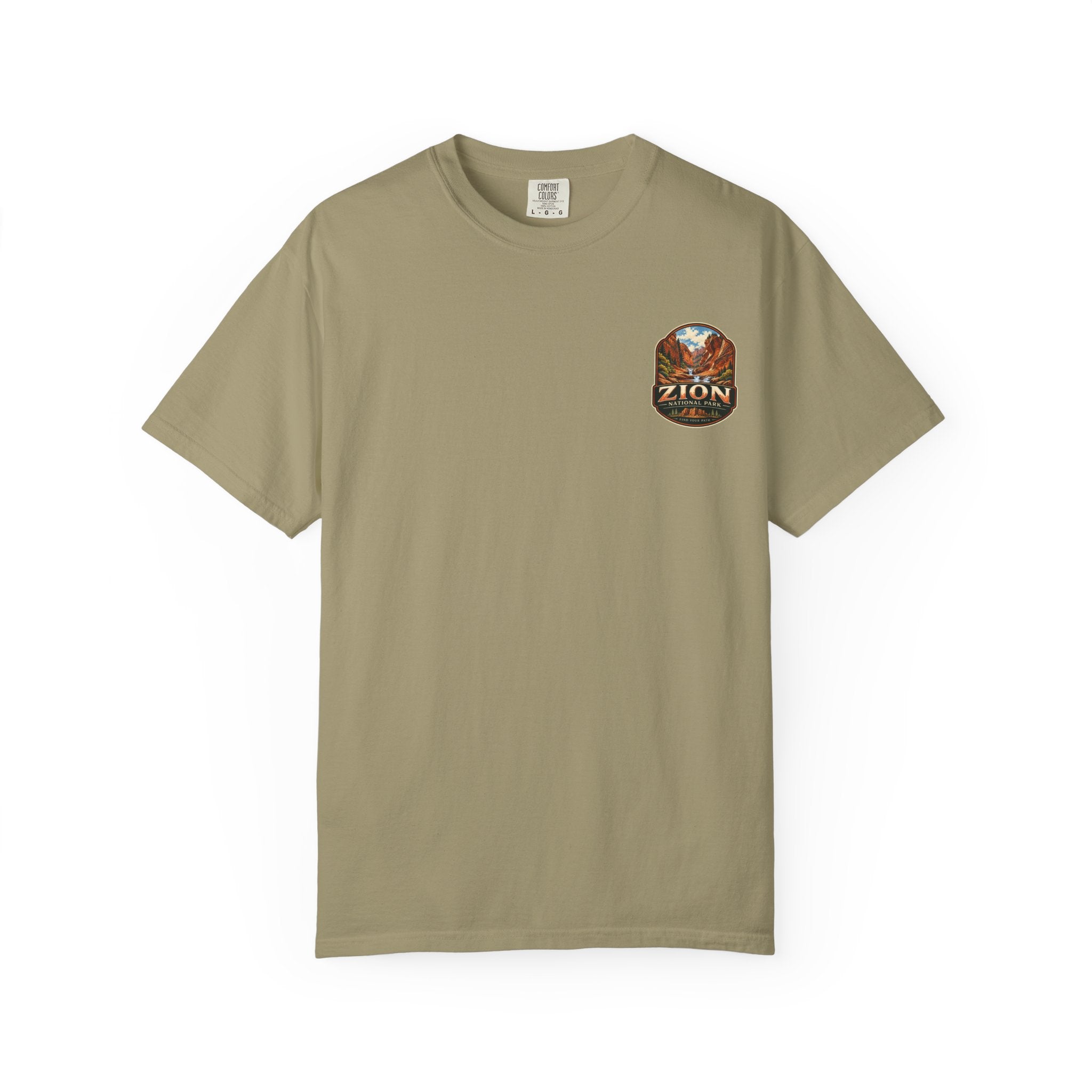 Red Cliffs Zion National Park Vintage Graphic T-Shirt